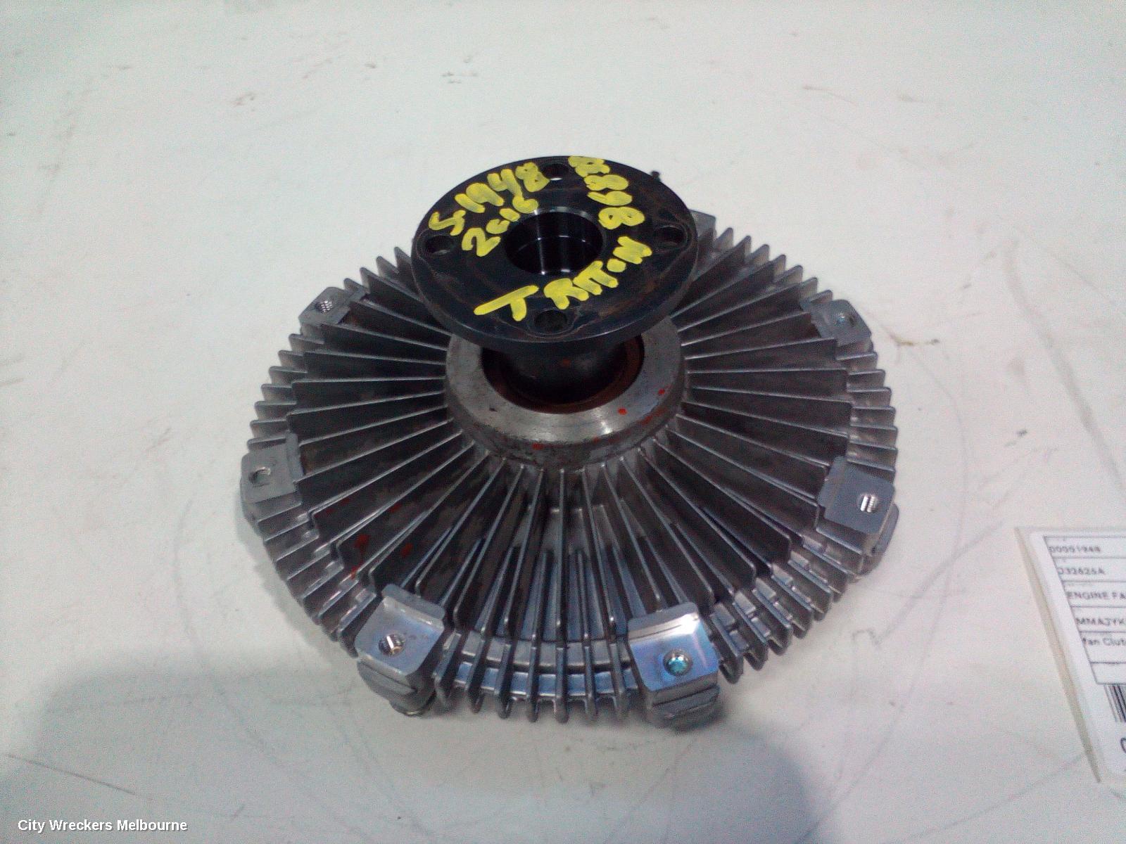 MITSUBISHI TRITON FAN, ENGINE FAN-HUB ONLY, 2.4, DIESEL, MQ-MR, 03/2015 - 10/2023