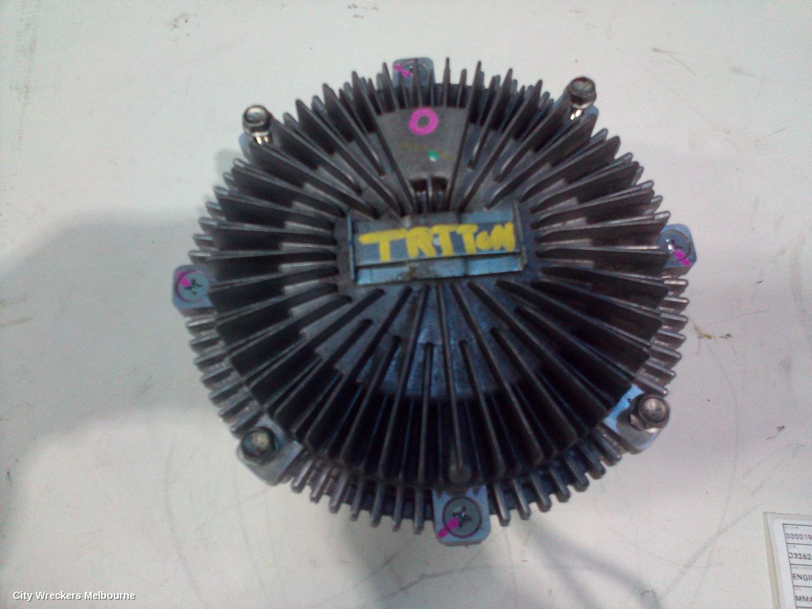 MITSUBISHI TRITON FAN, ENGINE FAN-HUB ONLY, 2.4, DIESEL, MQ-MR, 03/2015 - 10/2023