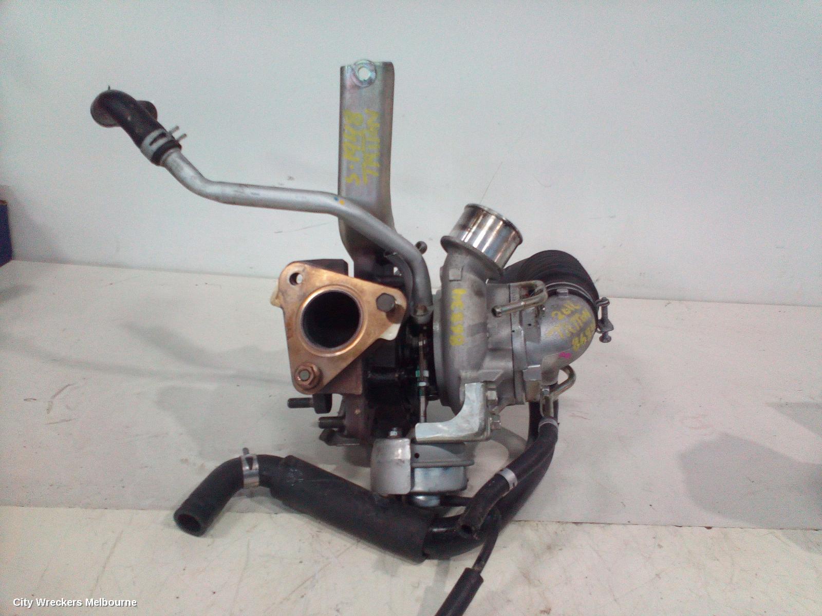 MITSUBISHI TRITON TURBO SUPERCHARGER, DIESEL, 2.4, 4N15, MQ, VACUUM ACTUATOR TYPE, 03/2015 - 10/2018