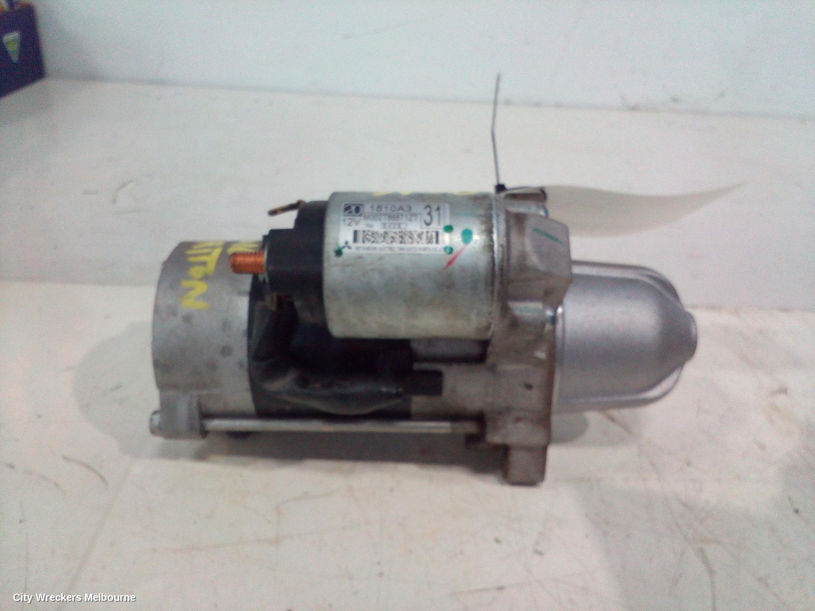 MITSUBISHI TRITON STARTER, DIESEL, 2.4, 4N15, AUTO T/M, MQ-MR, 04/2015 ONWARDS