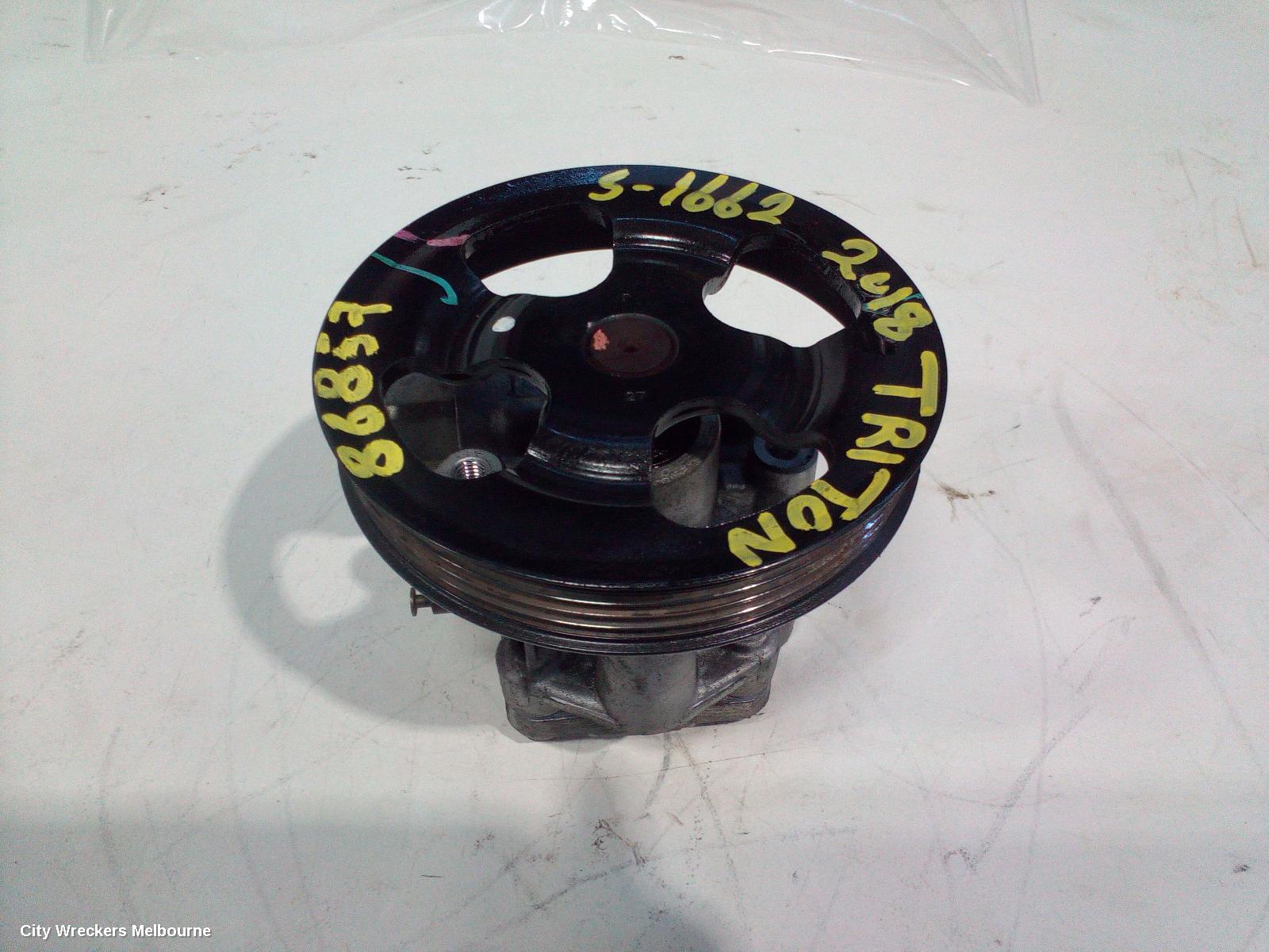 MITSUBISHI TRITON STEERING PUMP, DIESEL, 2.4, MQ, 04/2015 ONWARDS