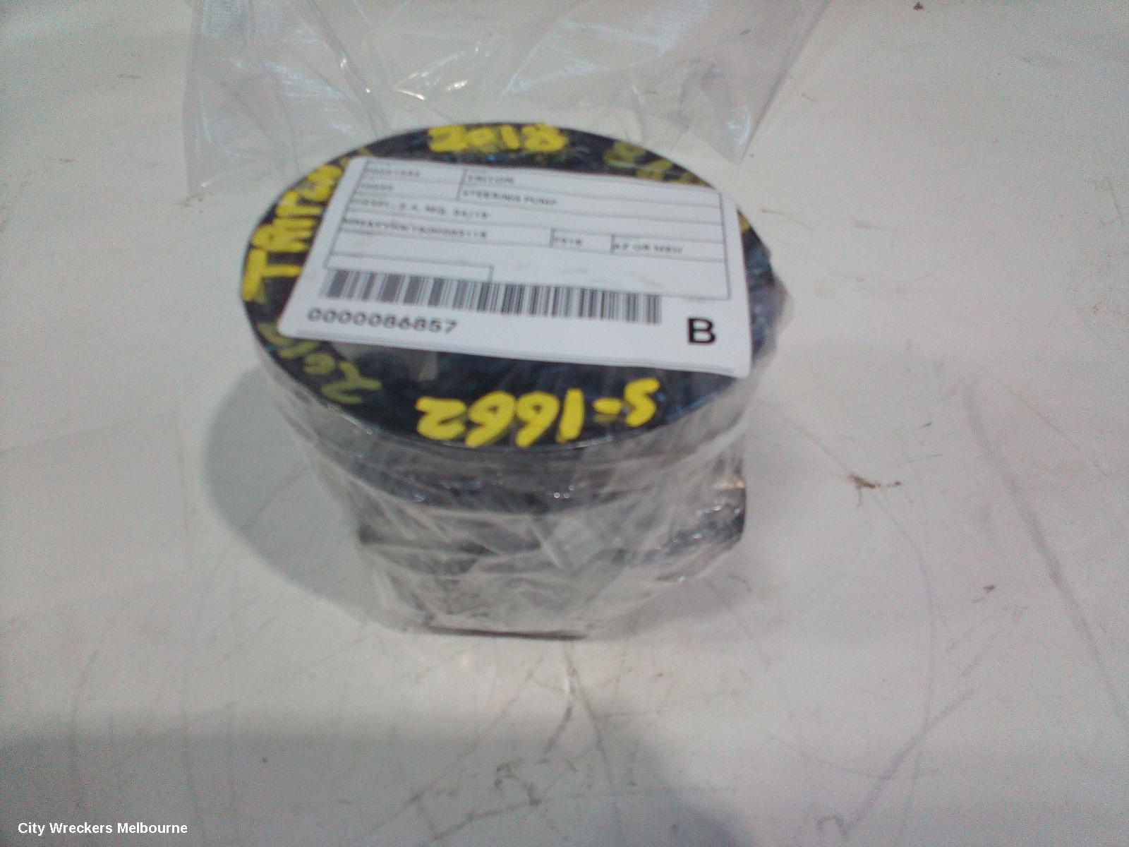 MITSUBISHI TRITON STEERING PUMP, DIESEL, 2.4, MQ, 04/2015 ONWARDS