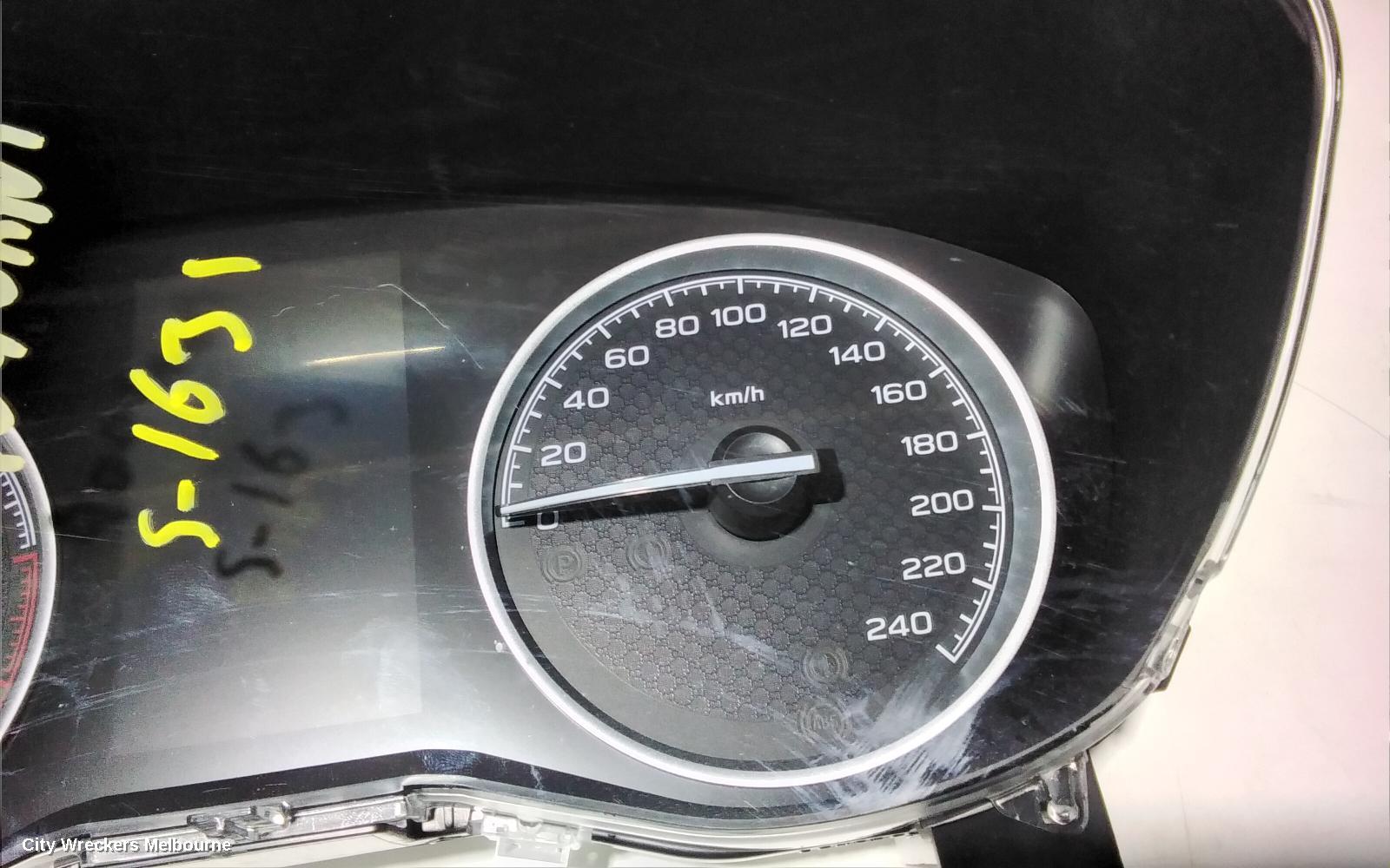 SUBARU FORESTER INSTRUMENT CLUSTER, INSTRUMENT CLUSTER, PETROL, AUTO T/M, SK, 08/2018 - 10/2020