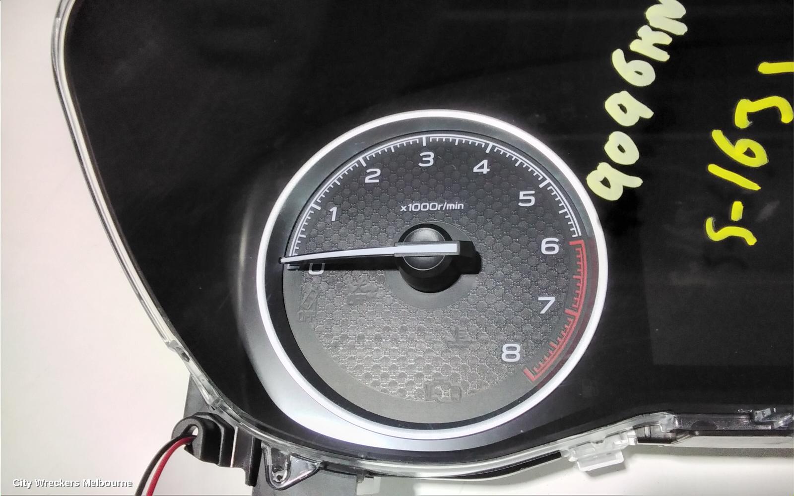 SUBARU FORESTER INSTRUMENT CLUSTER, INSTRUMENT CLUSTER, PETROL, AUTO T/M, SK, 08/2018 - 10/2020