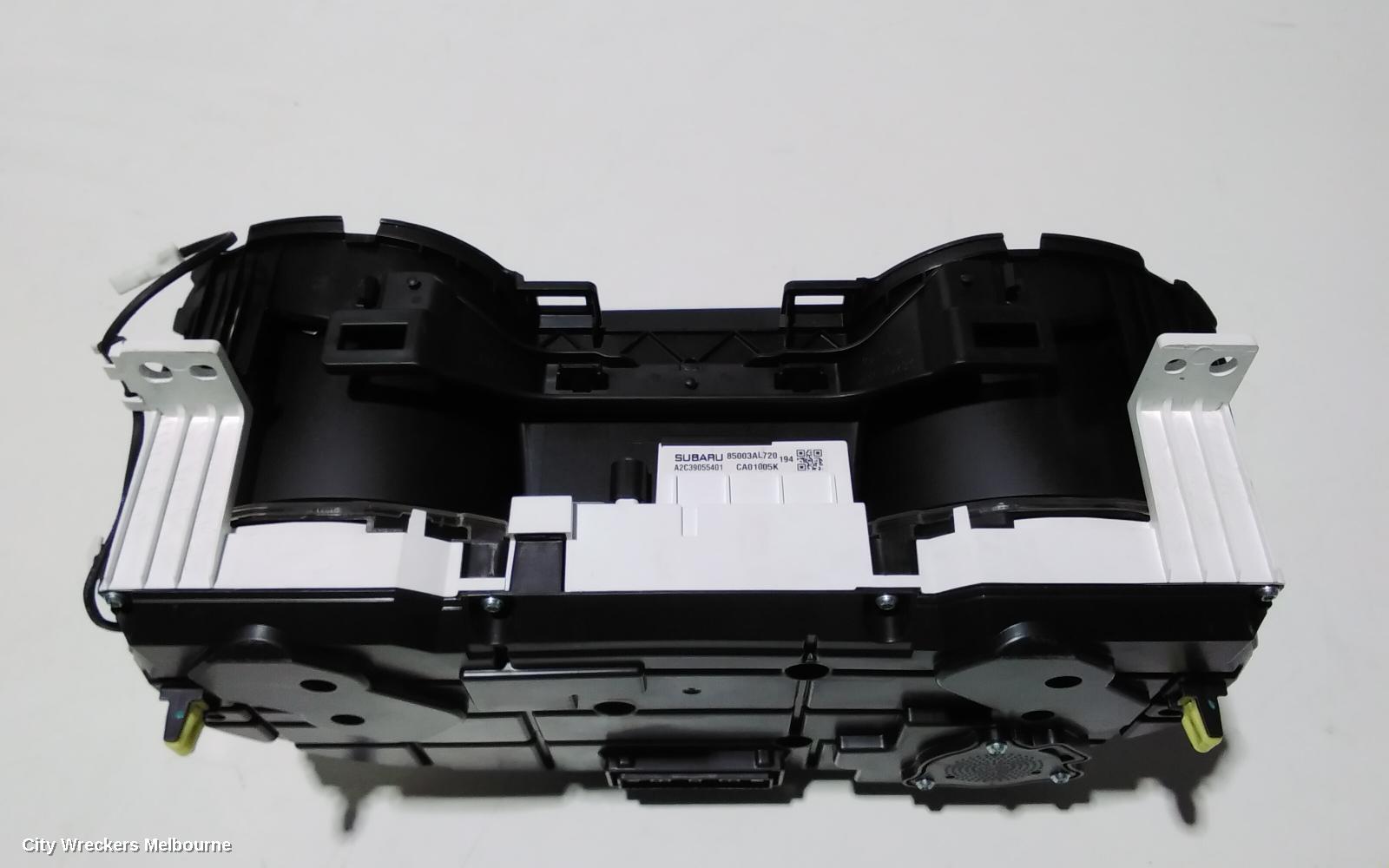 SUBARU OUTBACK INSTRUMENT CLUSTER, PETROL, 3.6, AUTO T/M, 6TH GEN, 08/2014 - 12/2020