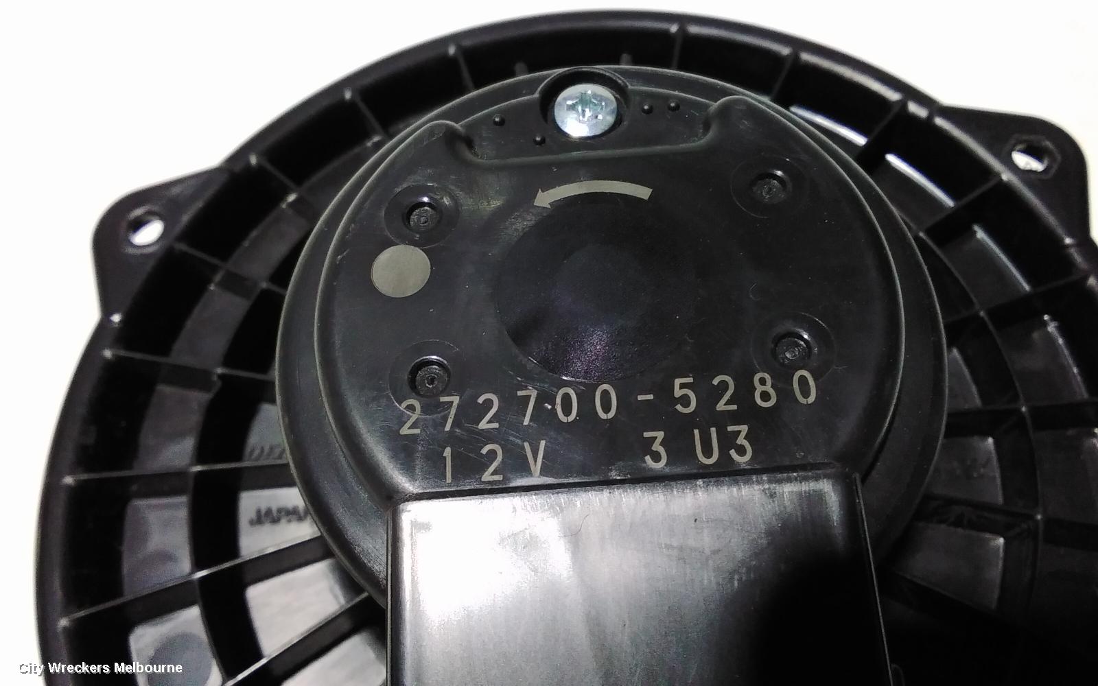 SUBARU OUTBACK HEATER FAN MOTOR, 6TH GEN, WIDE 2 PIN PLUG TYPE, P/N 2727005280, 08/2014 - 12/2020