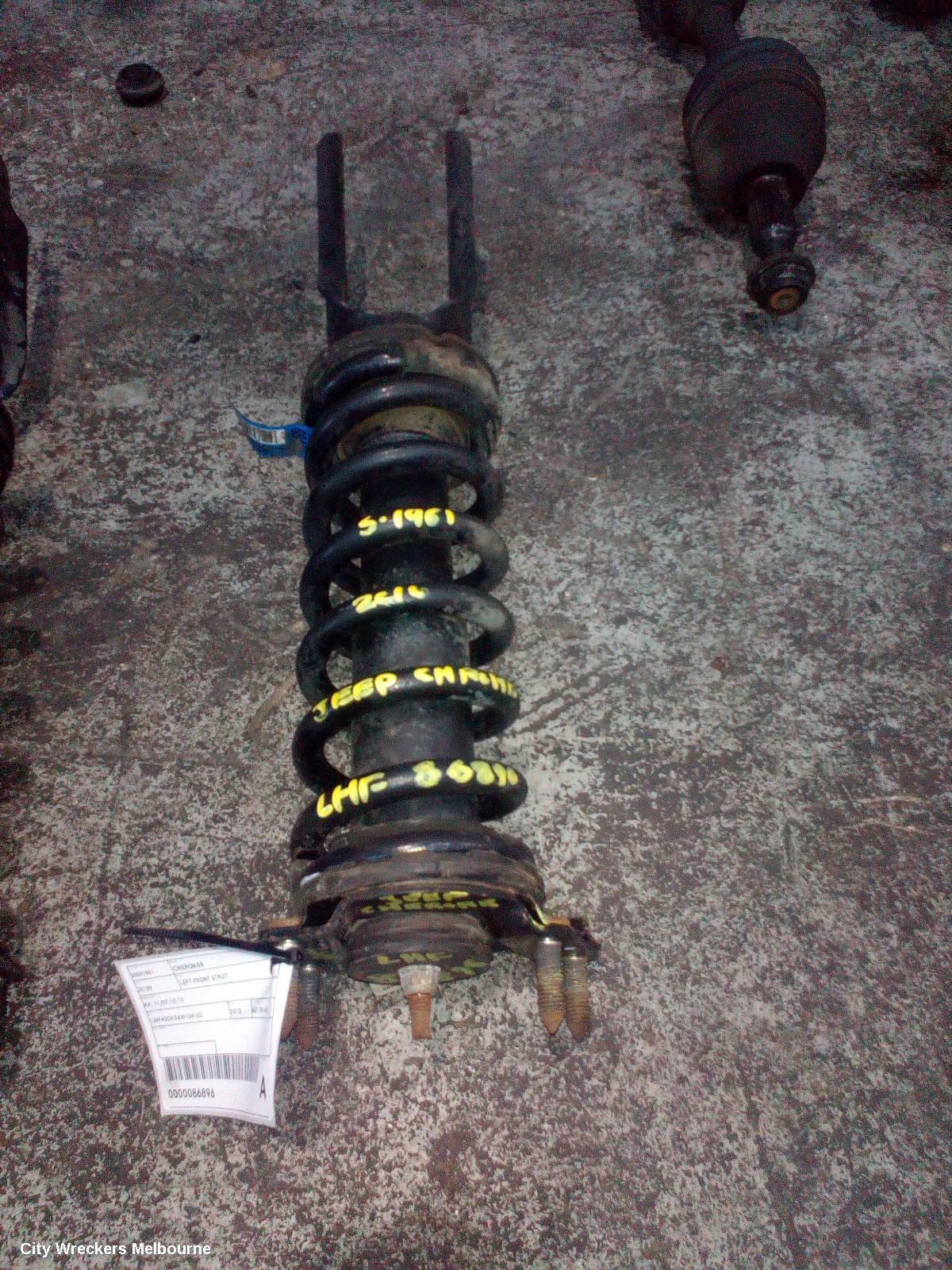 JEEP CHEROKEE LEFT FRONT STRUT, KK, 11/2007 - 10/2012