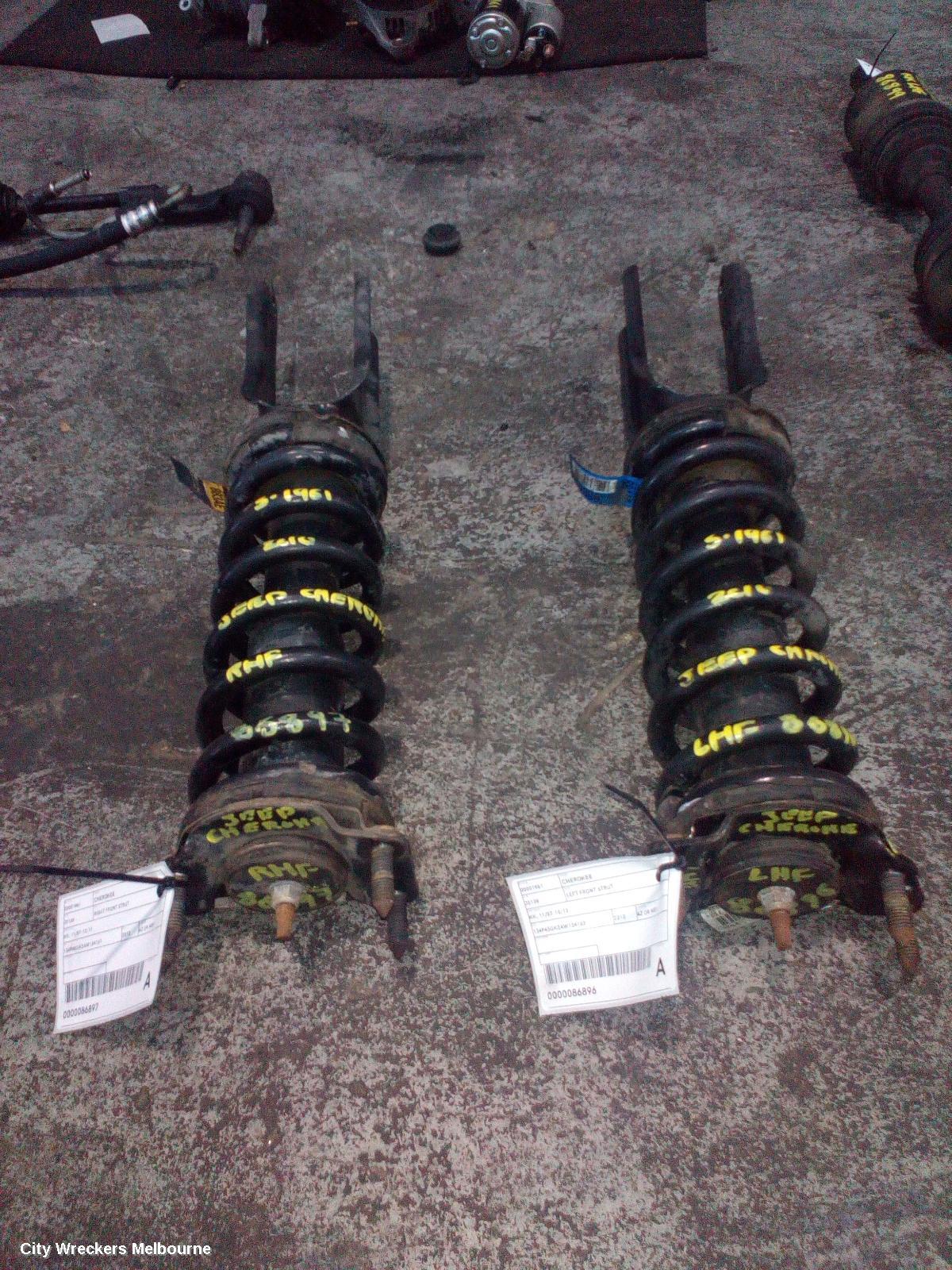 JEEP CHEROKEE RIGHT FRONT STRUT, KK, 11/2007 - 10/2012