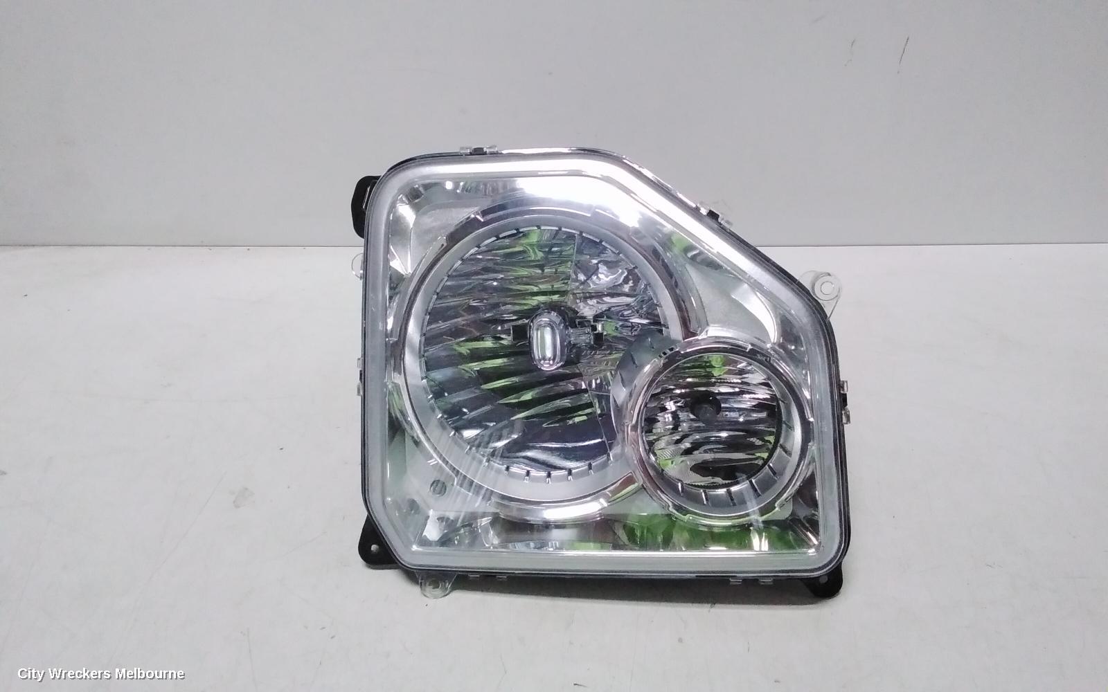 JEEP CHEROKEE LEFT HEADLAMP, KK, 02/2008 - 10/2012
