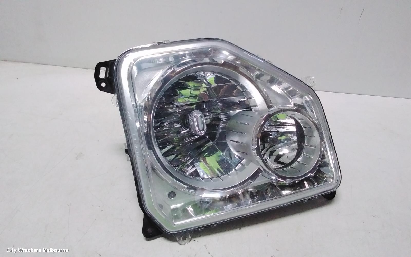 JEEP CHEROKEE LEFT HEADLAMP, KK, 02/2008 - 10/2012