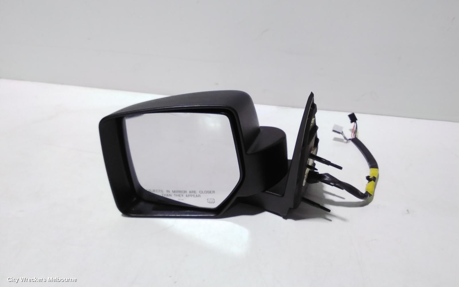 JEEP CHEROKEE LEFT DOOR MIRROR, KK, POWER, HEATED, NON AUTO FOLD, 01/2010 - 10/2012