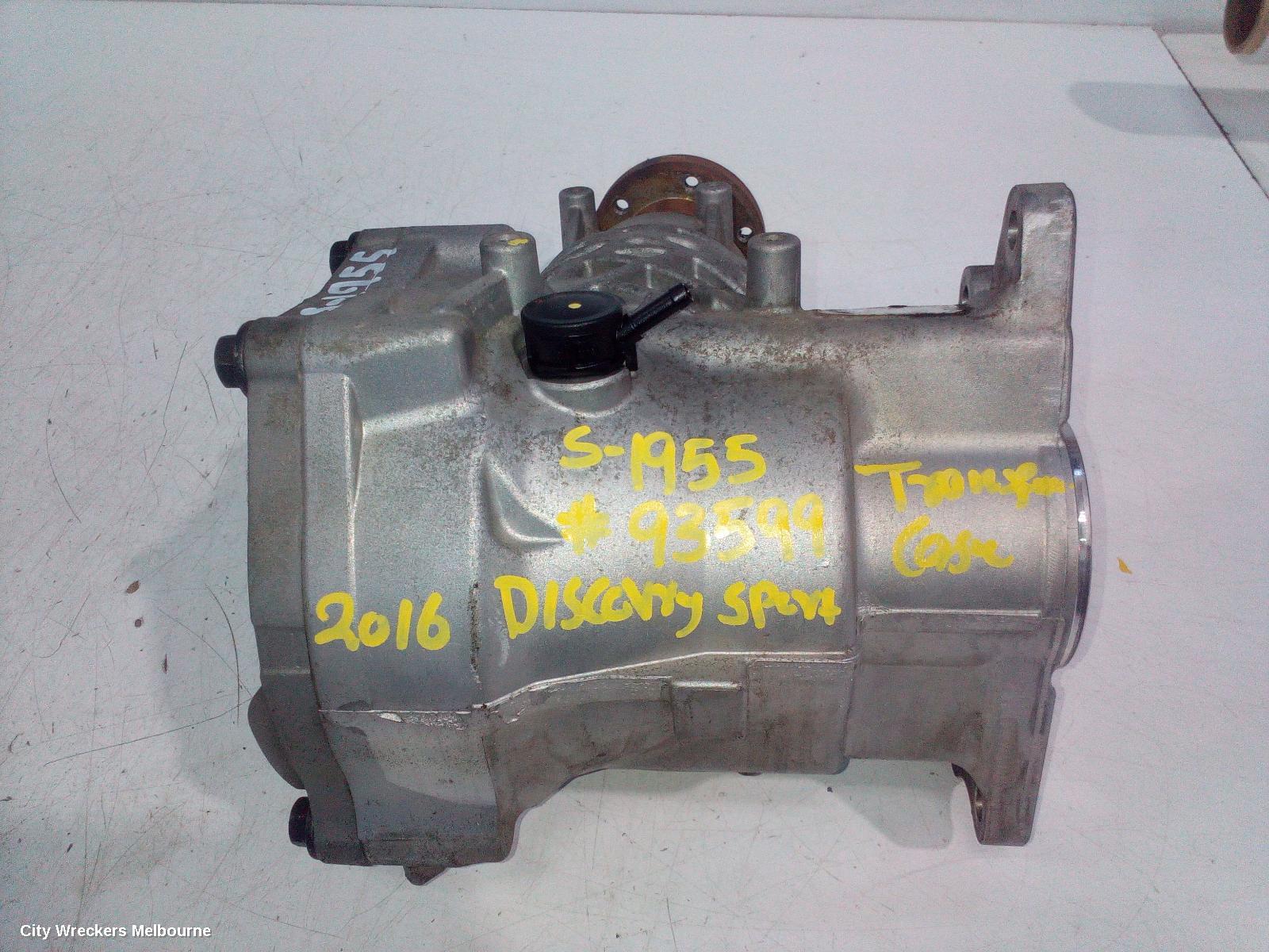 LAND ROVER DISCOVERY SPORT TRANSFER CASE, AUTO, L550, 01/2015 - 06/2019