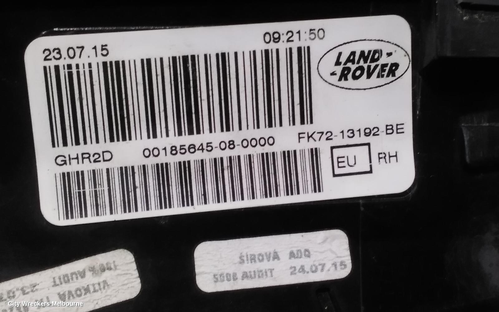 LAND ROVER DISCOVERY SPORT REAR GARNISH, TAILGATE LAMP (RH SIDE), L550, 01/2015 - 06/2019