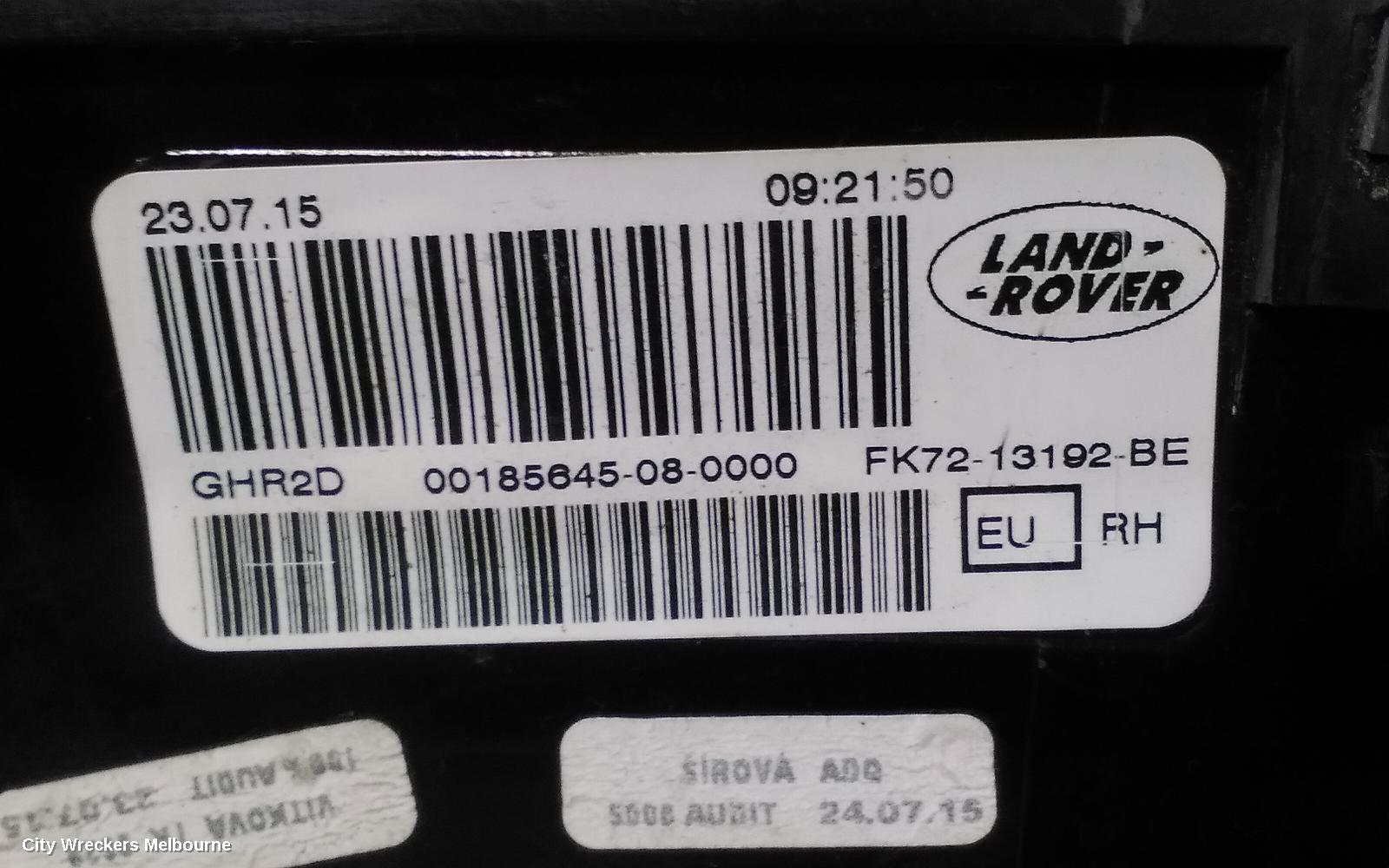 LAND ROVER DISCOVERY SPORT REAR GARNISH, TAILGATE LAMP (RH SIDE), L550, 01/2015 - 06/2019