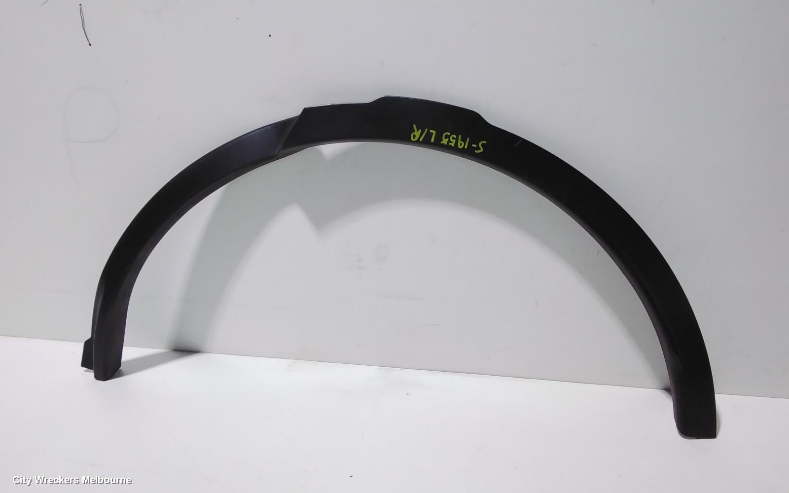LAND ROVER DISCOVERY SPORT WHEEL ARCH FLARE, L550, LH REAR, BLACK, 01/2015 ONWARDS
