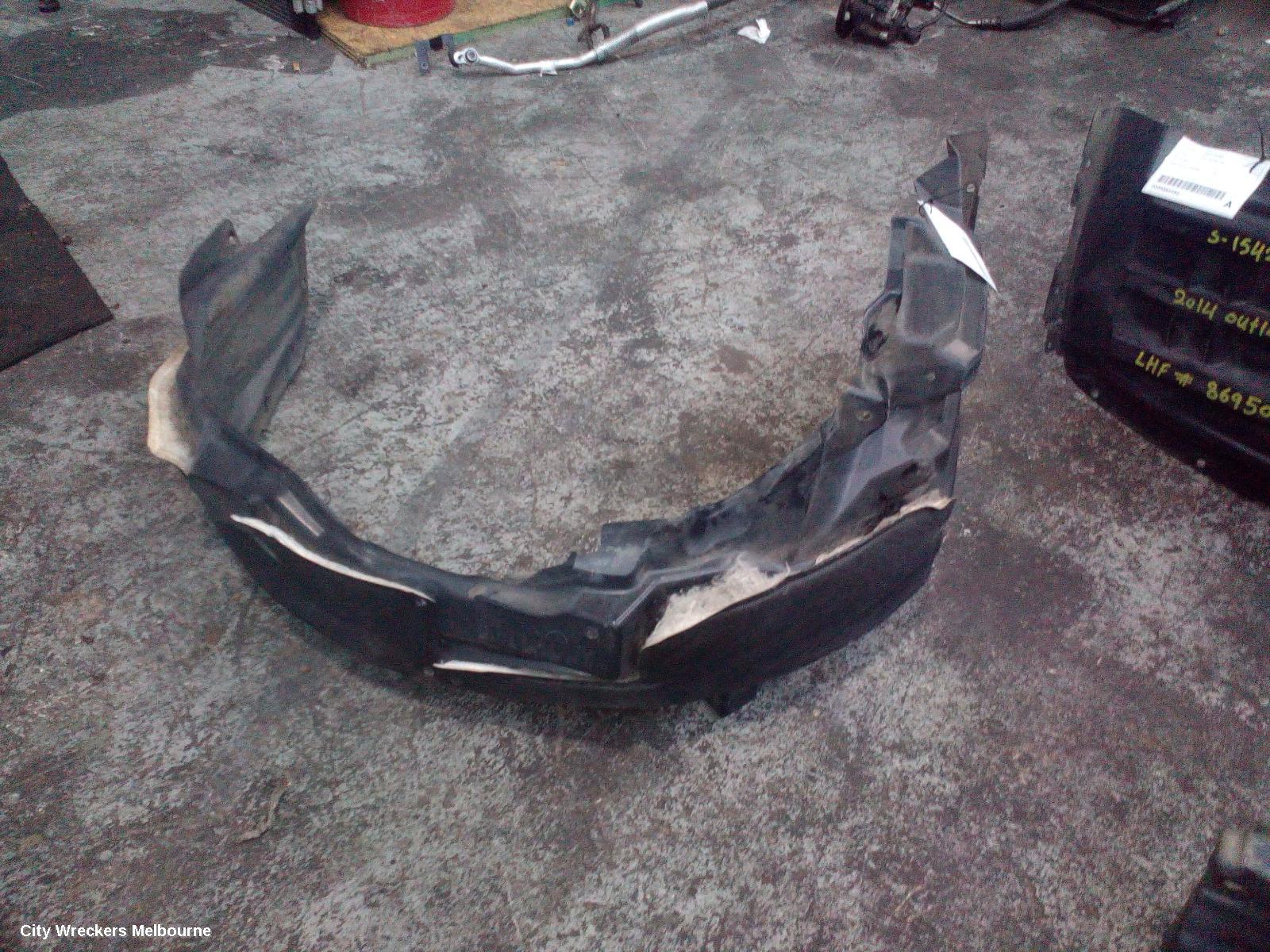 MITSUBISHI OUTLANDER RIGHT GUARD LINER, ZJ-ZL, 03/2014 ONWARDS