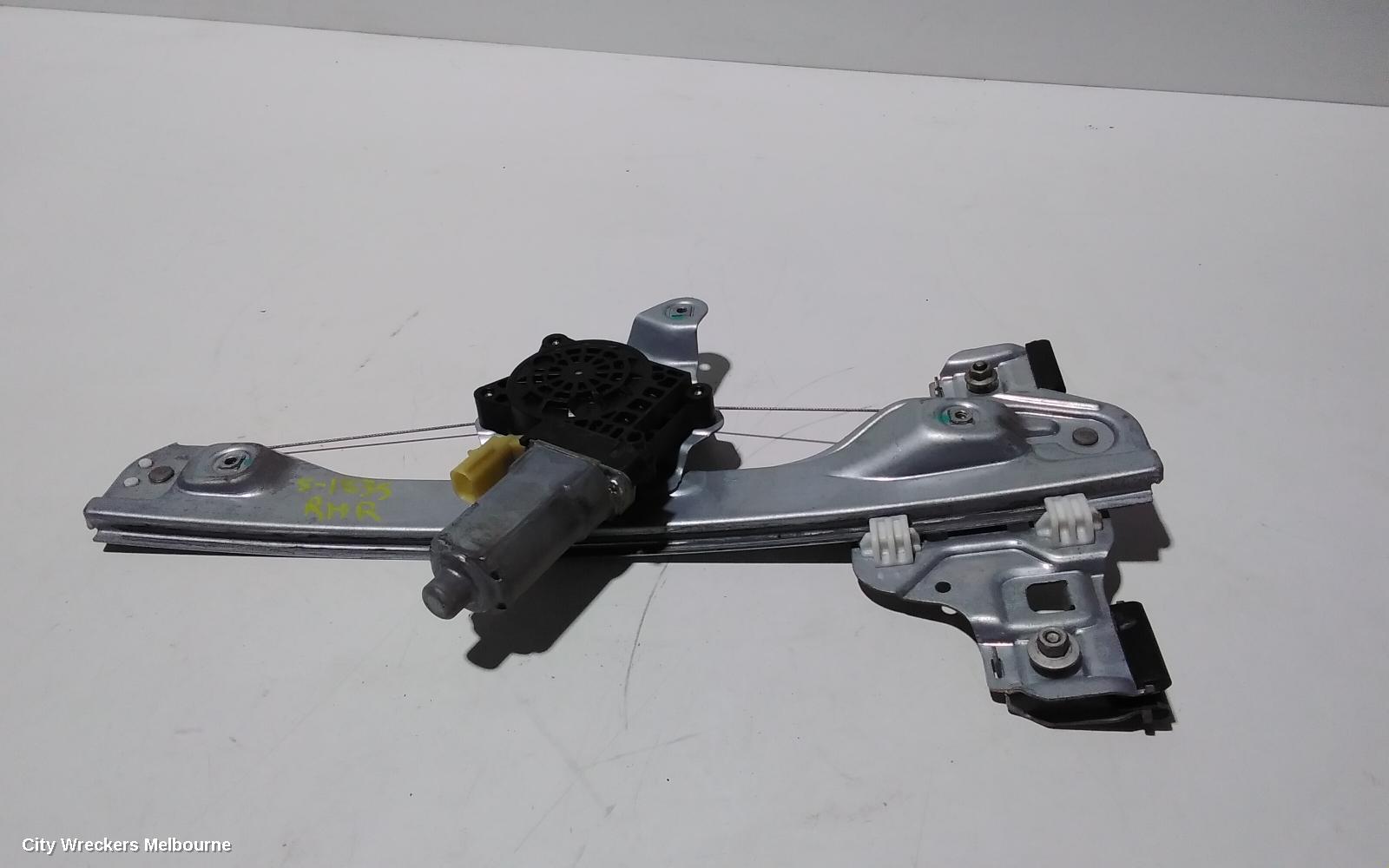 HOLDEN BARINA RIGHT REAR WND REG/MOTOR, DOOR REG ASSY (REG AND MOTOR), US4, TM, 09/2011 - 12/2018