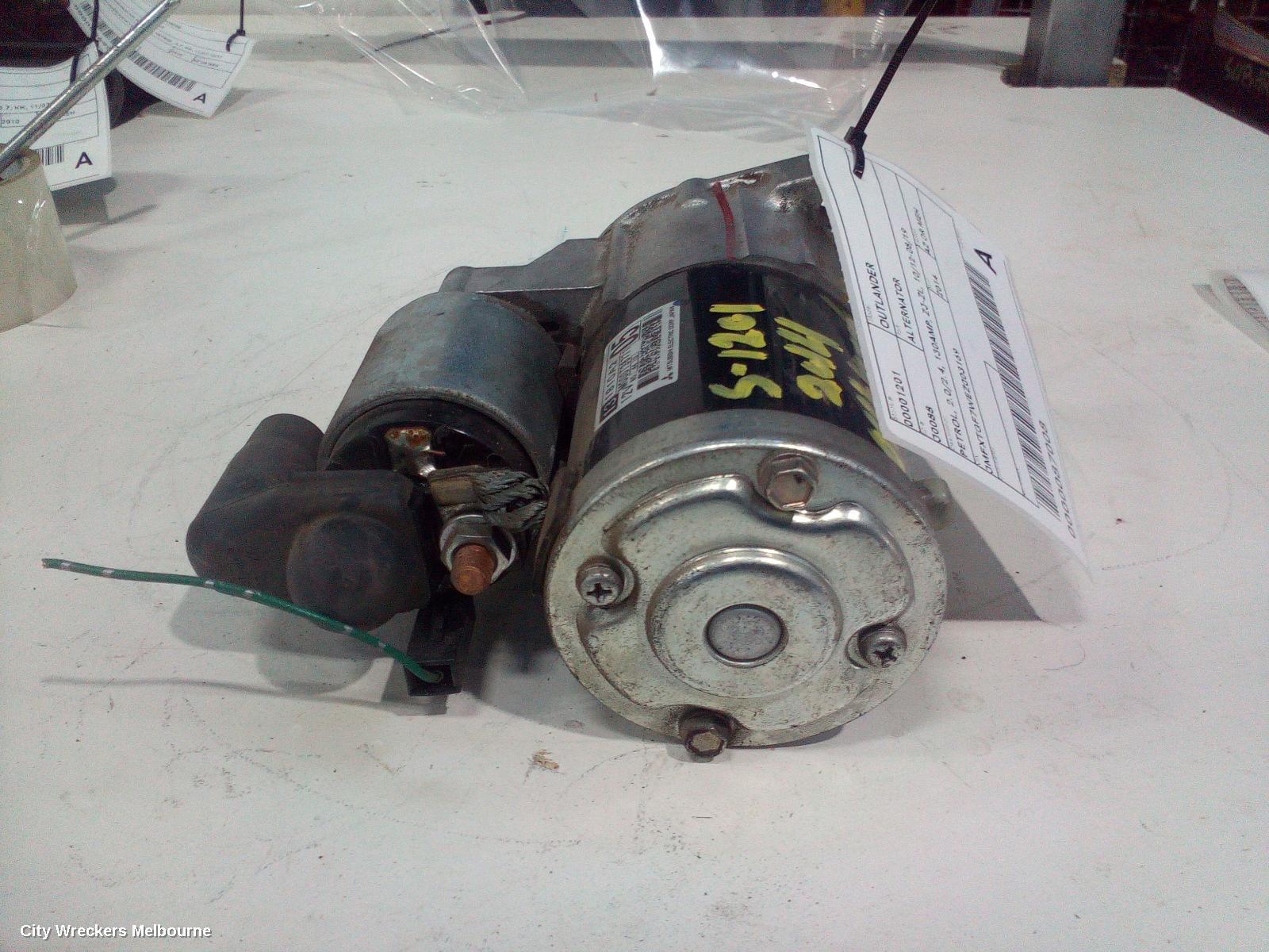 MITSUBISHI OUTLANDER ALTERNATOR, PETROL, 2.0/2.4, 130AMP, ZJ-ZL, 10/2012 - 08/2019