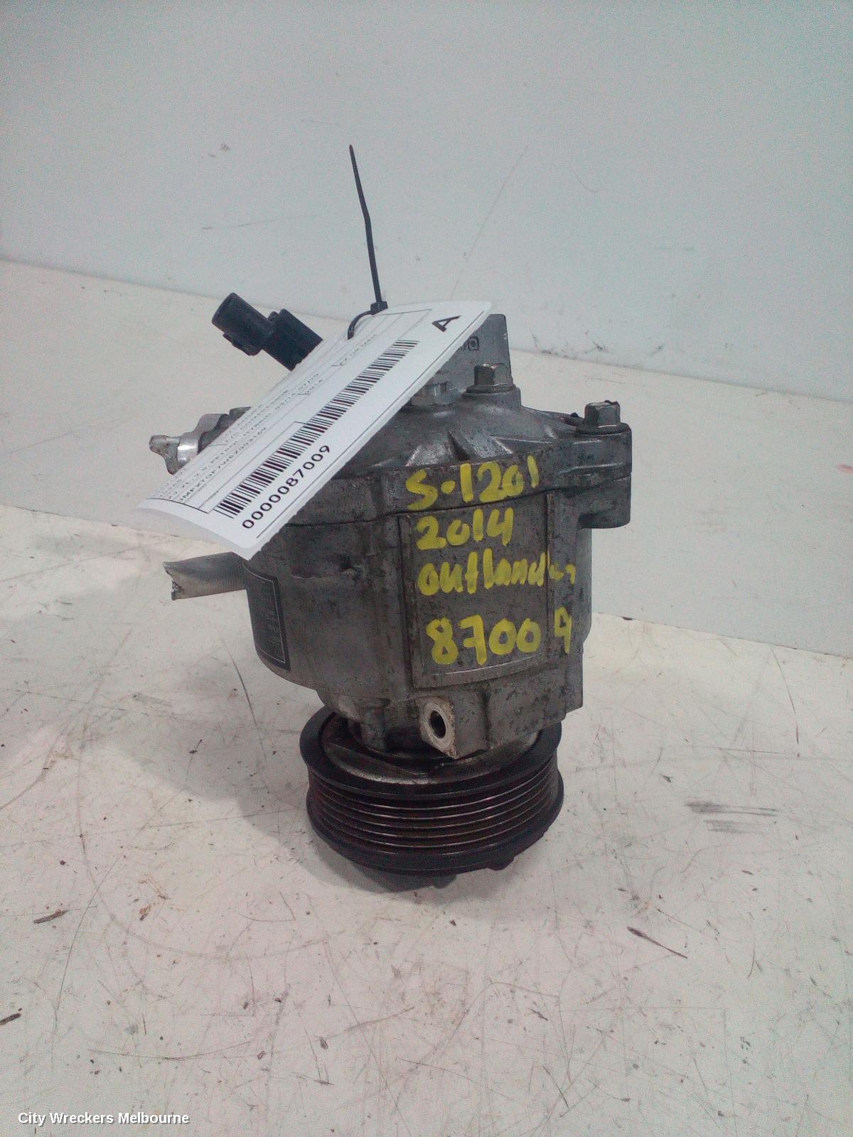 MITSUBISHI OUTLANDER A/C COMPRESSOR, ZJ-ZL, 2.0, PETROL, HYBRID, 03/2014 - 07/2020