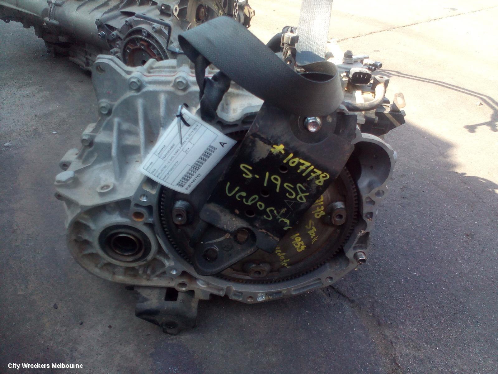 HYUNDAI VELOSTER TRANS/GEARBOX, AUTO, PETROL, 1.6, G4FJ, TURBO, 6 SPEED, FS, 07/2012 - 04/2015