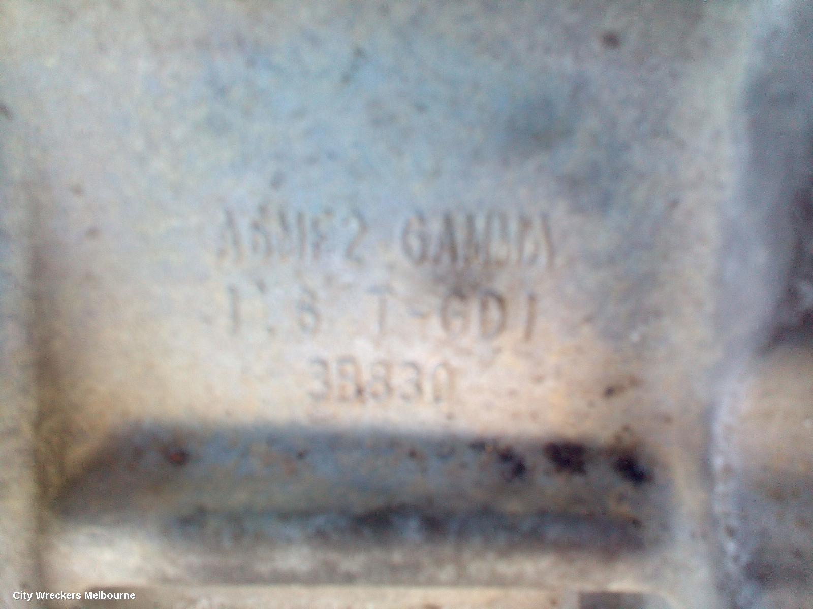 HYUNDAI VELOSTER TRANS/GEARBOX, AUTO, PETROL, 1.6, G4FJ, TURBO, 6 SPEED, FS, 07/2012 - 04/2015