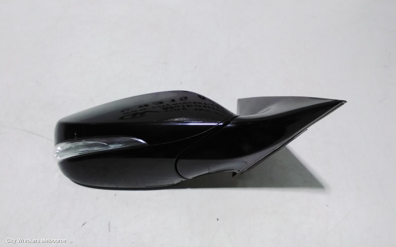 HYUNDAI VELOSTER RIGHT DOOR MIRROR, FS, POWER FOLDING, HEATED TYPE, 10/2011 - 02/2018