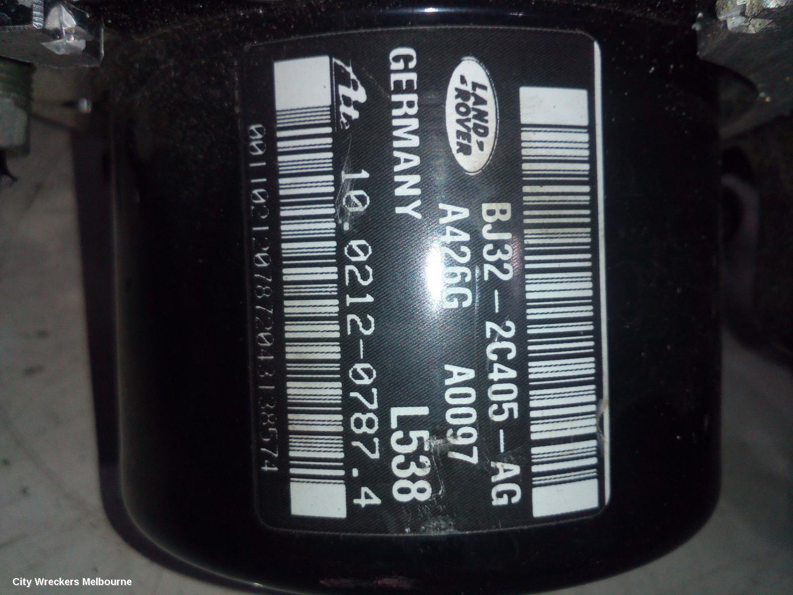LAND ROVER RANGEROVER EVOQUE ABS PUMP/MODULATOR, L538, 11/2011 - 01/2019
