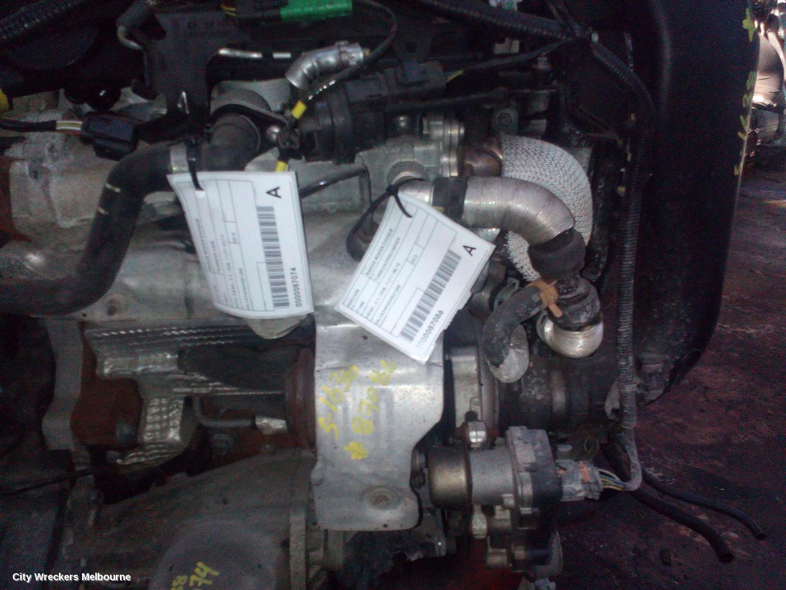 LAND ROVER RANGEROVER EVOQUE TURBO SUPERCHARGER, DIESEL, 2.2, L538, 11/2011 - 08/2015