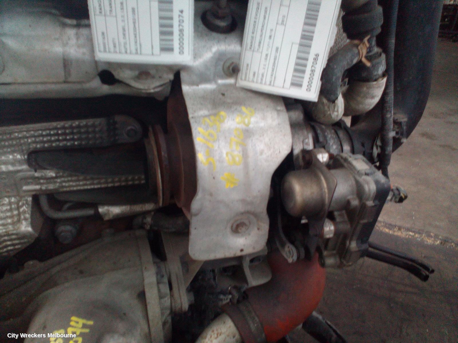 LAND ROVER RANGEROVER EVOQUE TURBO SUPERCHARGER, DIESEL, 2.2, L538, 11/2011 - 08/2015