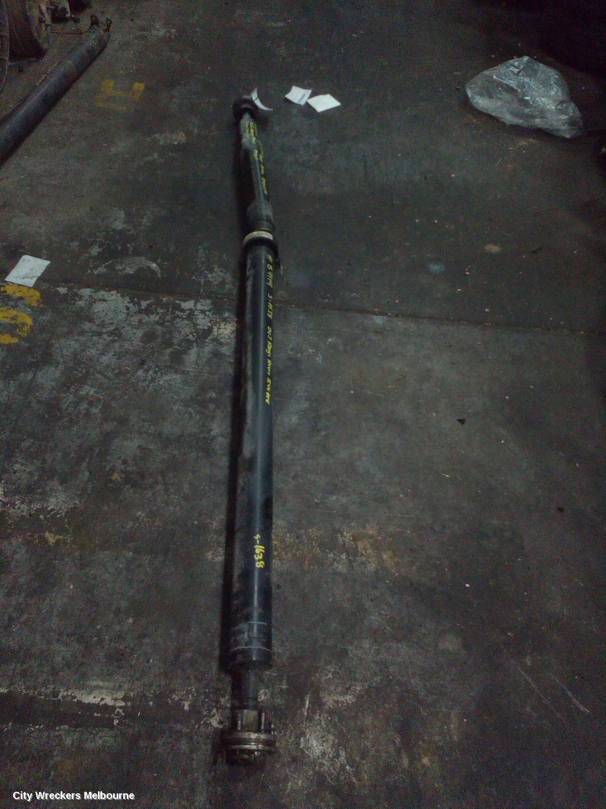 LAND ROVER RANGEROVER EVOQUE REAR DRIVE SHAFT, DIESEL, 2.2, AUTO T/M, 6 SPEED, L538, 11/2011 - 08/2015