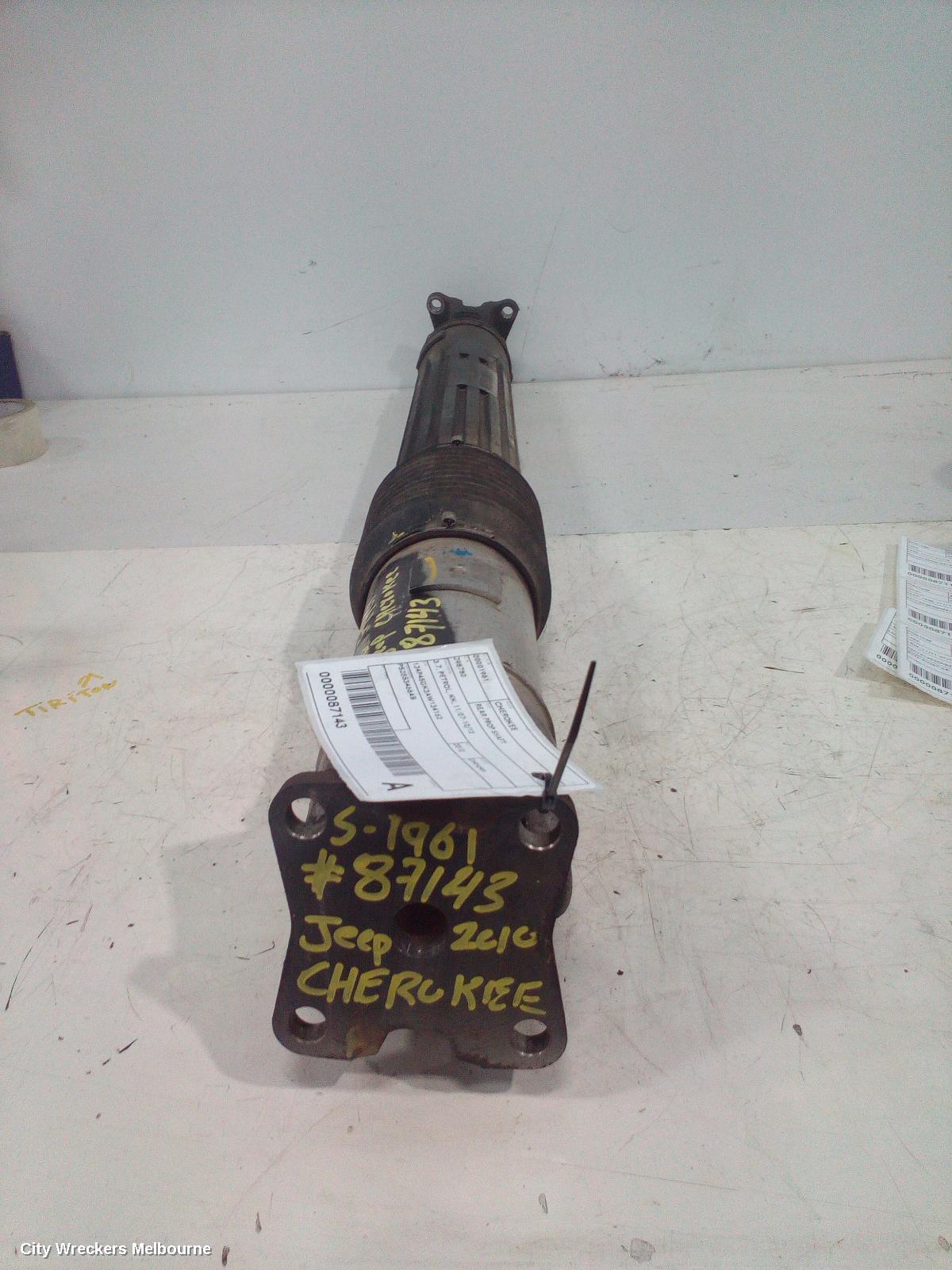 JEEP CHEROKEE REAR DRIVE SHAFT, 3.7, PETROL, KK, 11/2007 - 10/2012