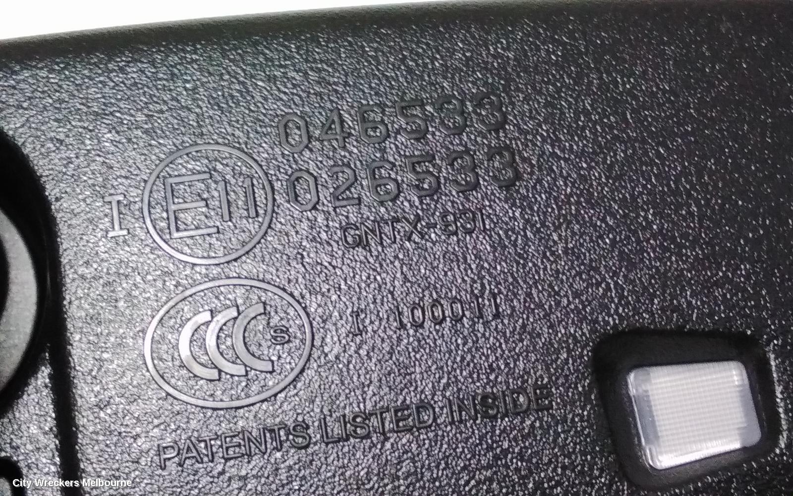 MAZDA CX3 INTERIOR MIRROR, DK, 03/2015 ONWARDS
