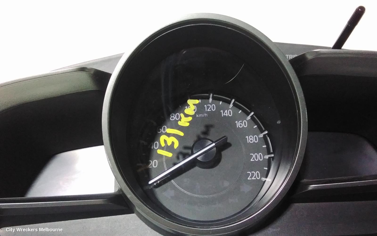 MAZDA CX3 INSTRUMENT CLUSTER, INSTRUMENT CLUSTER, DIESEL, AUTO T/M, MAXX SPORT, DK, 06/2018 - 03/2020