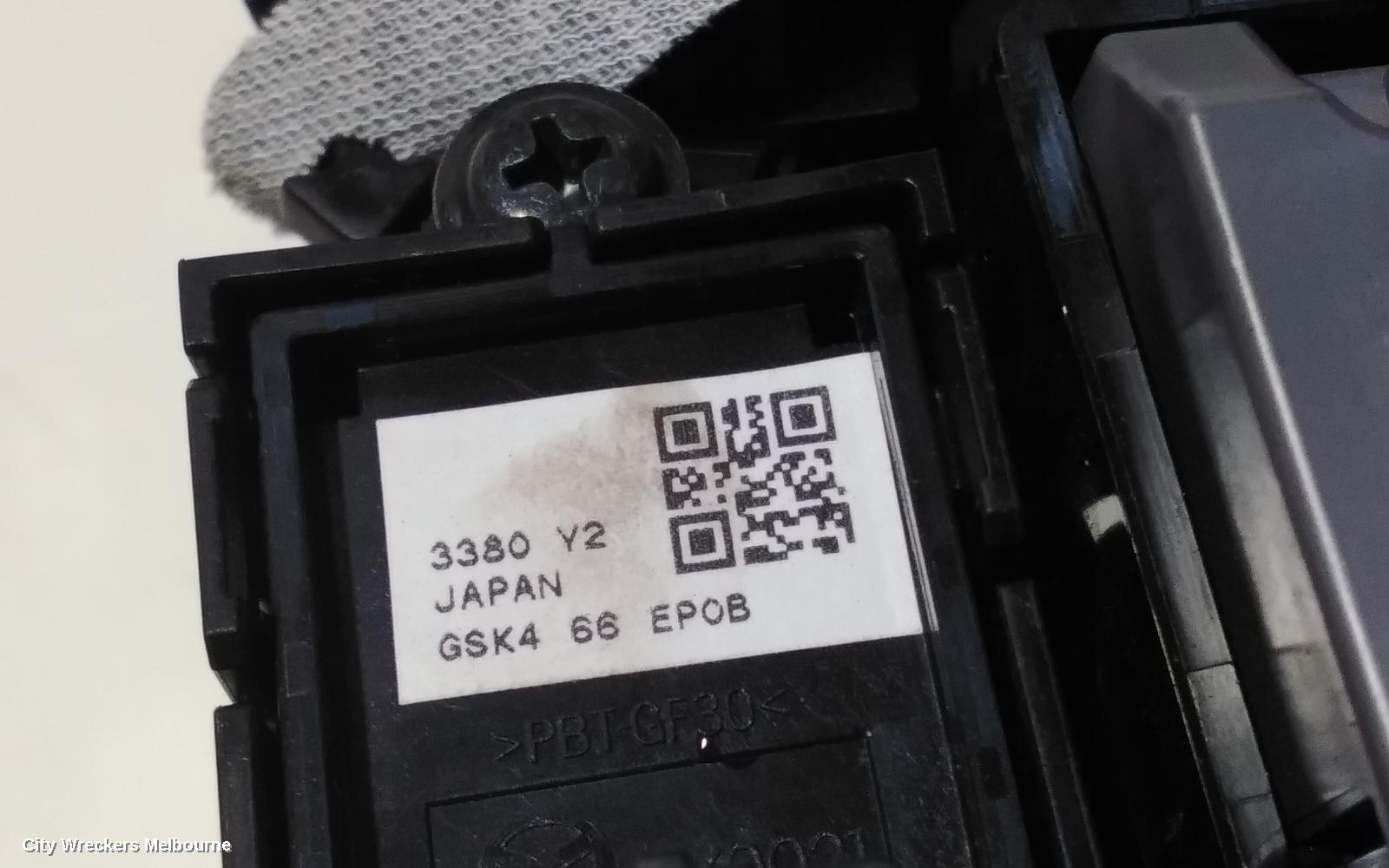 MAZDA CX3 GEAR STICK/SHIFTER, GEAR SHIFTER, AUTO T/M TYPE, DK, 03/2015 ONWARDS