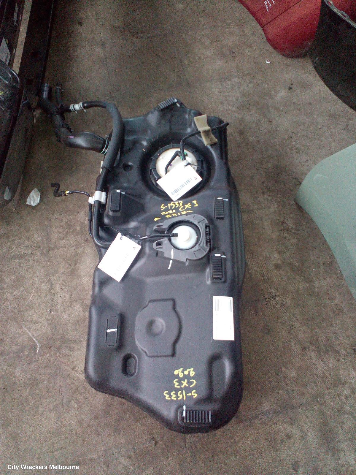 MAZDA CX3 FUEL TANK, DK, PETROL, 2WD, 03/2015 ONWARDS