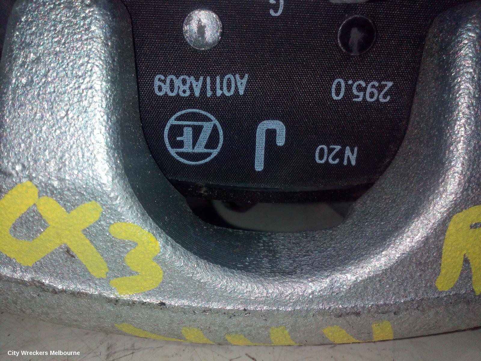 MAZDA CX3 CALIPER, RH REAR, ELECTRONIC TYPE, DK, 06/2018 ONWARDS