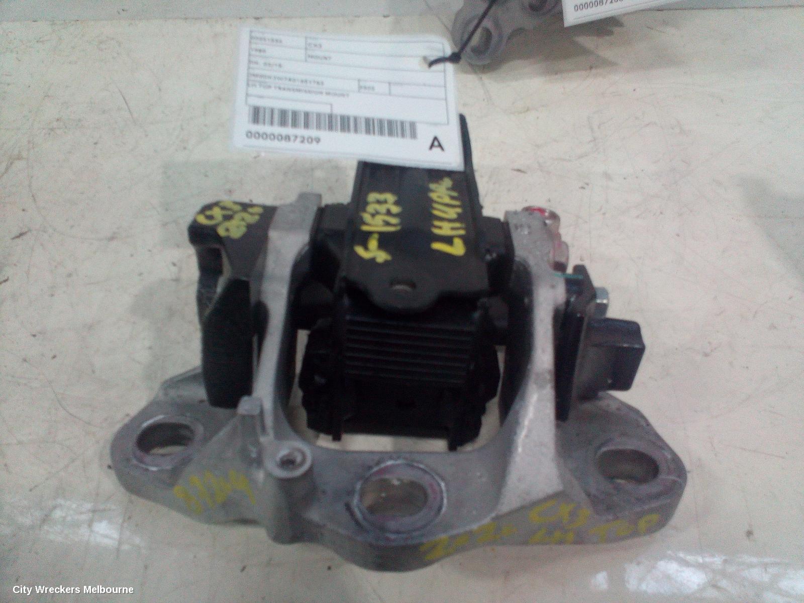 MAZDA CX3 MOUNT, DK, 03/2015 ONWARDS