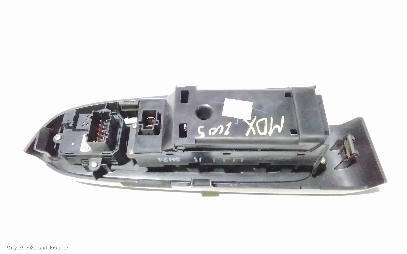 HONDA MDX PWR DR WIND SWITCH, RH FRONT (MASTER SWITCH), YD, 04/2003 - 12/2006