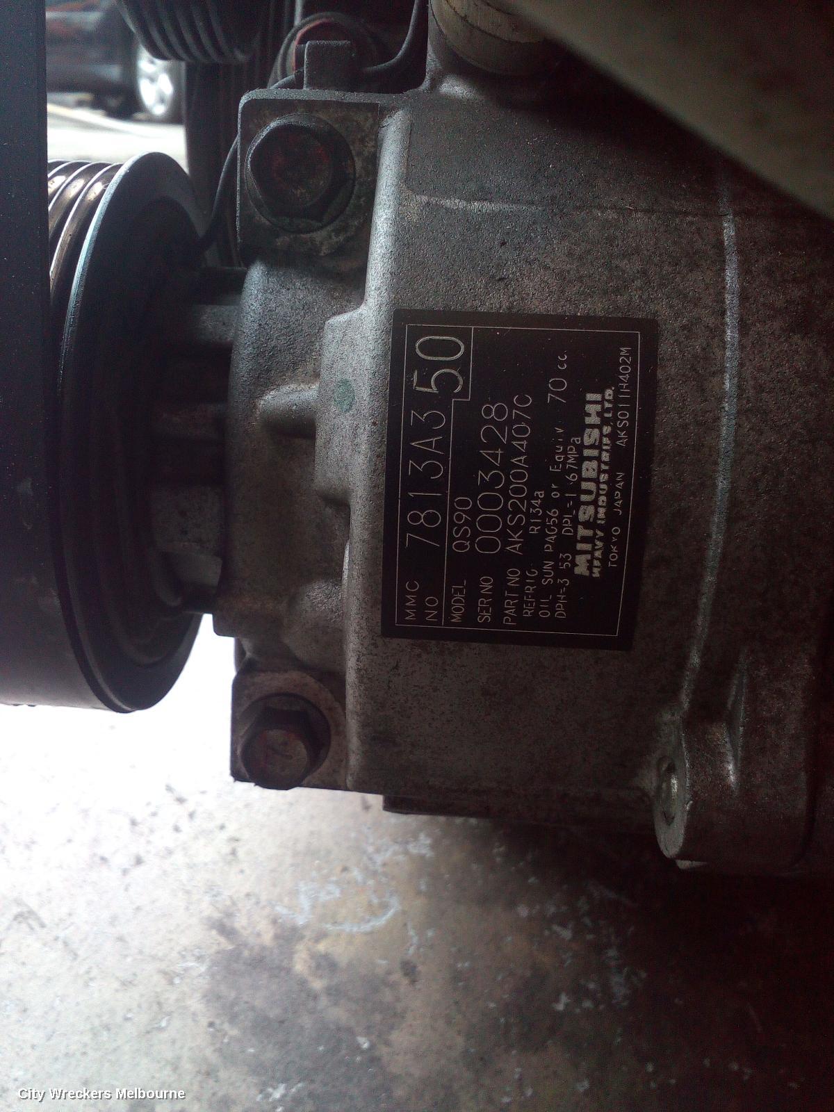 MITSUBISHI OUTLANDER A/C COMPRESSOR, ZH, 2.4, PETROL, QS90 TYPE, 09/2009 - 10/2012