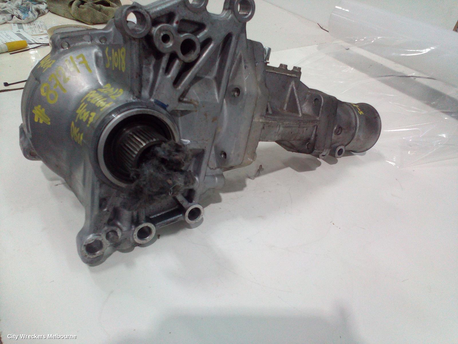 PEUGEOT 4007 TRANSFER CASE, GS, 10/2009 - 08/2013