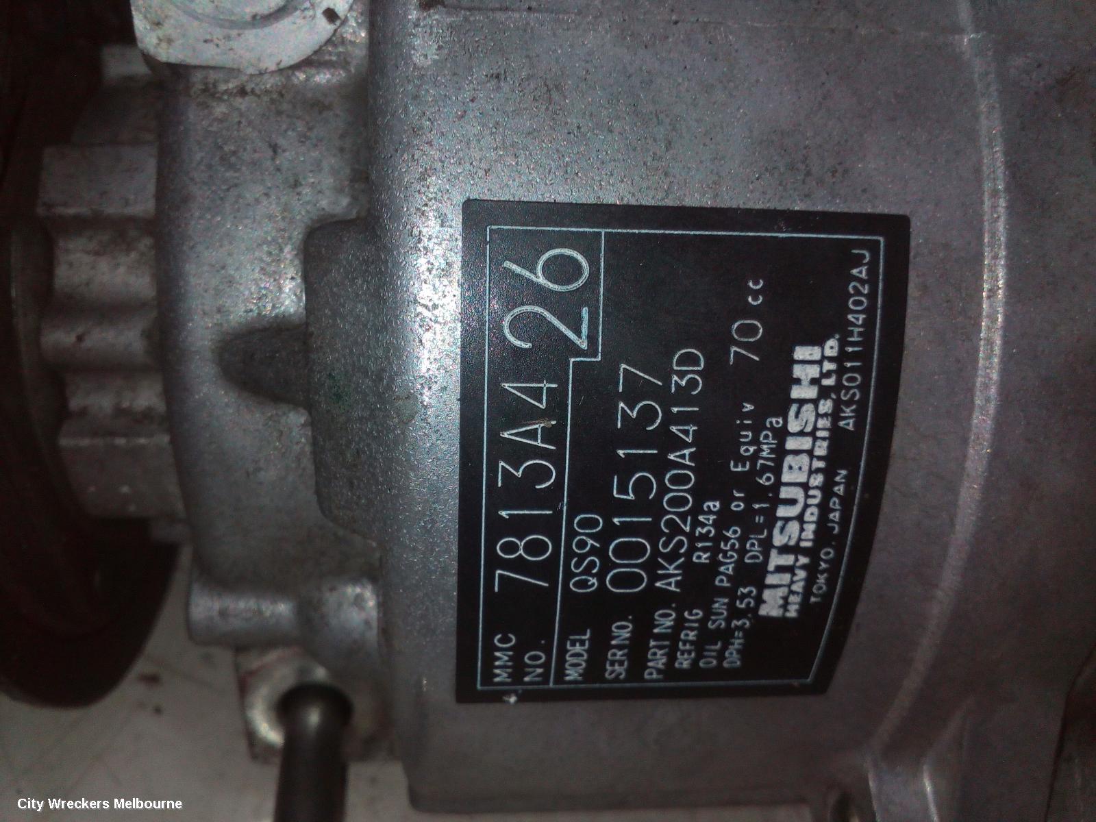 PEUGEOT 4007 A/C COMPRESSOR, GS, 2.2, DIESEL, 4HK, 11/2009 - 08/2013