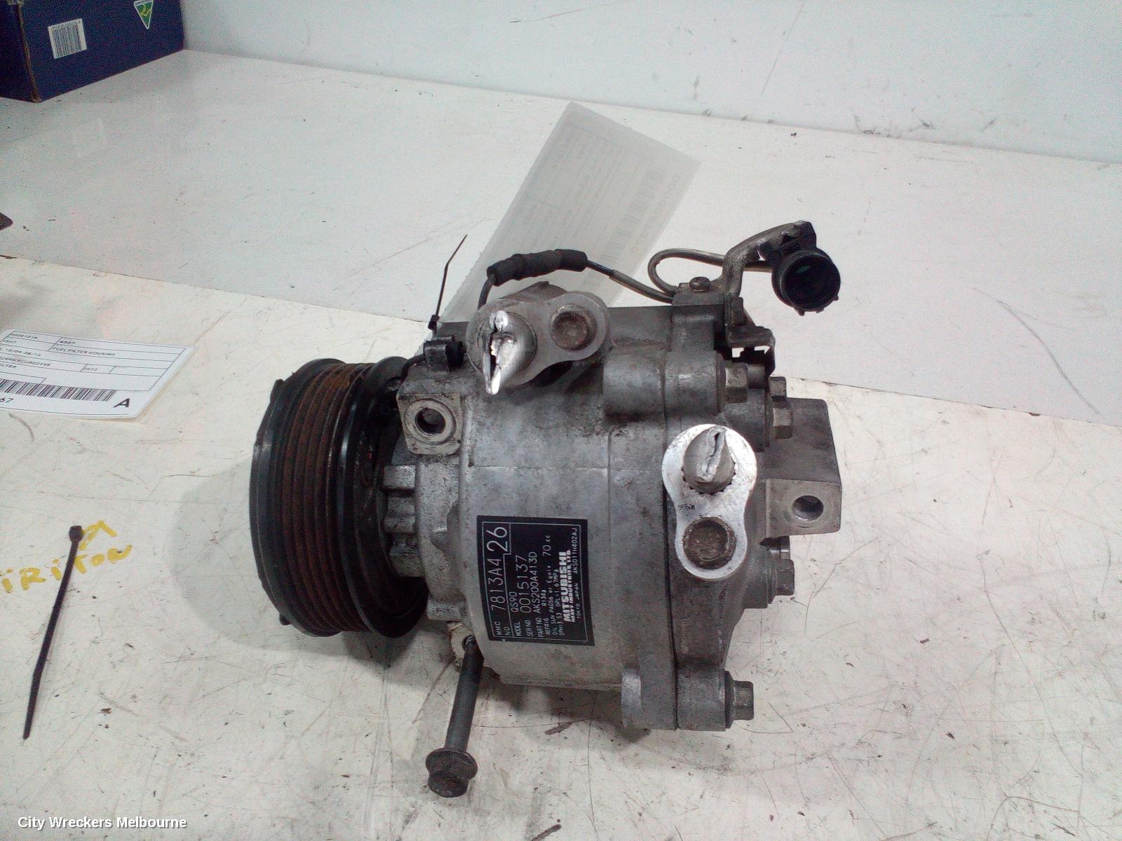 PEUGEOT 4007 A/C COMPRESSOR, GS, 2.2, DIESEL, 4HK, 11/2009 - 08/2013