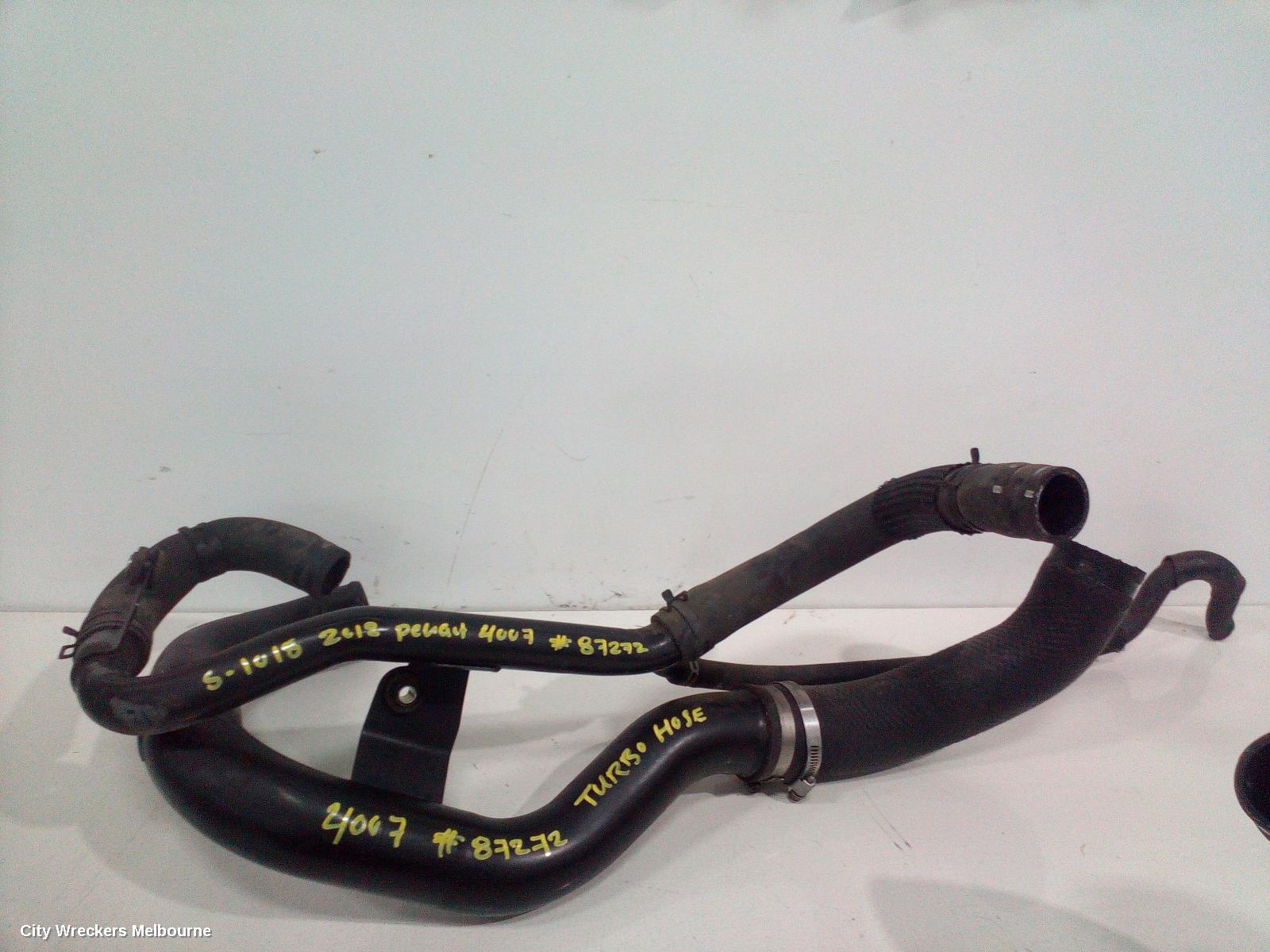 PEUGEOT 4007, GS, 10/2009 - 08/2013, TURBO HOSE: 87272