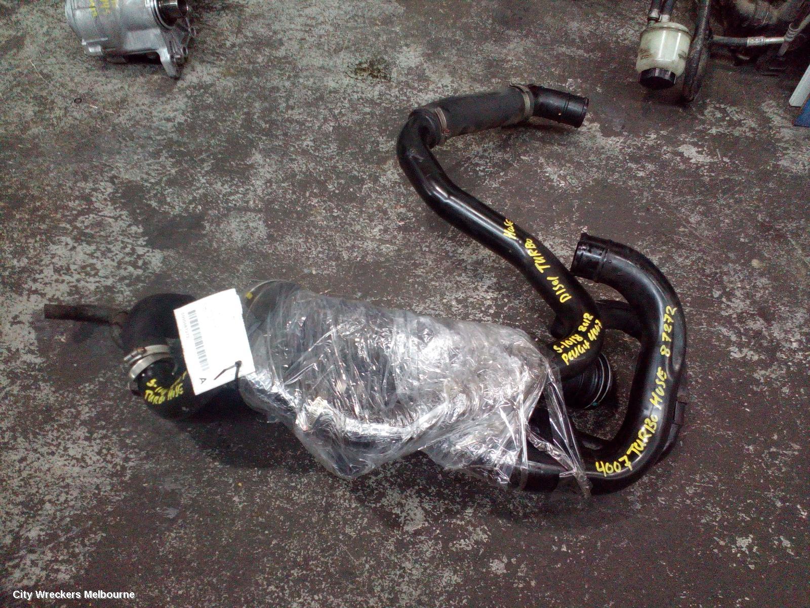 PEUGEOT 4007, GS, 10/2009 - 08/2013, TURBO HOSE: 87272