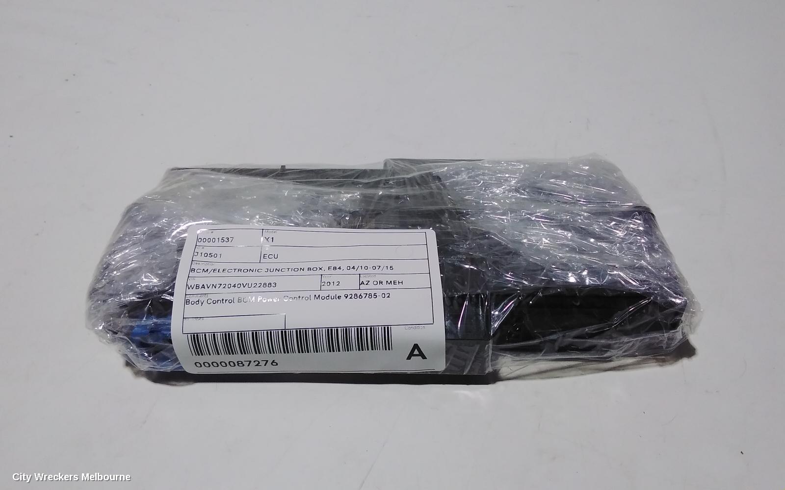 BMW X1 ECU, BCM/ELECTRONIC JUNCTION BOX, E84, 04/2010 - 07/2015