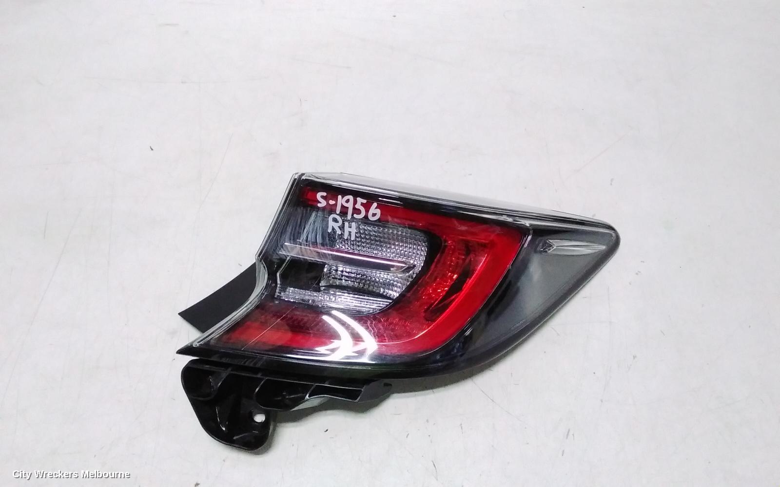 TOYOTA COROLLA RIGHT TAILLIGHT, E210, IN BODY, HATCH, 07/2018 - 08/2022