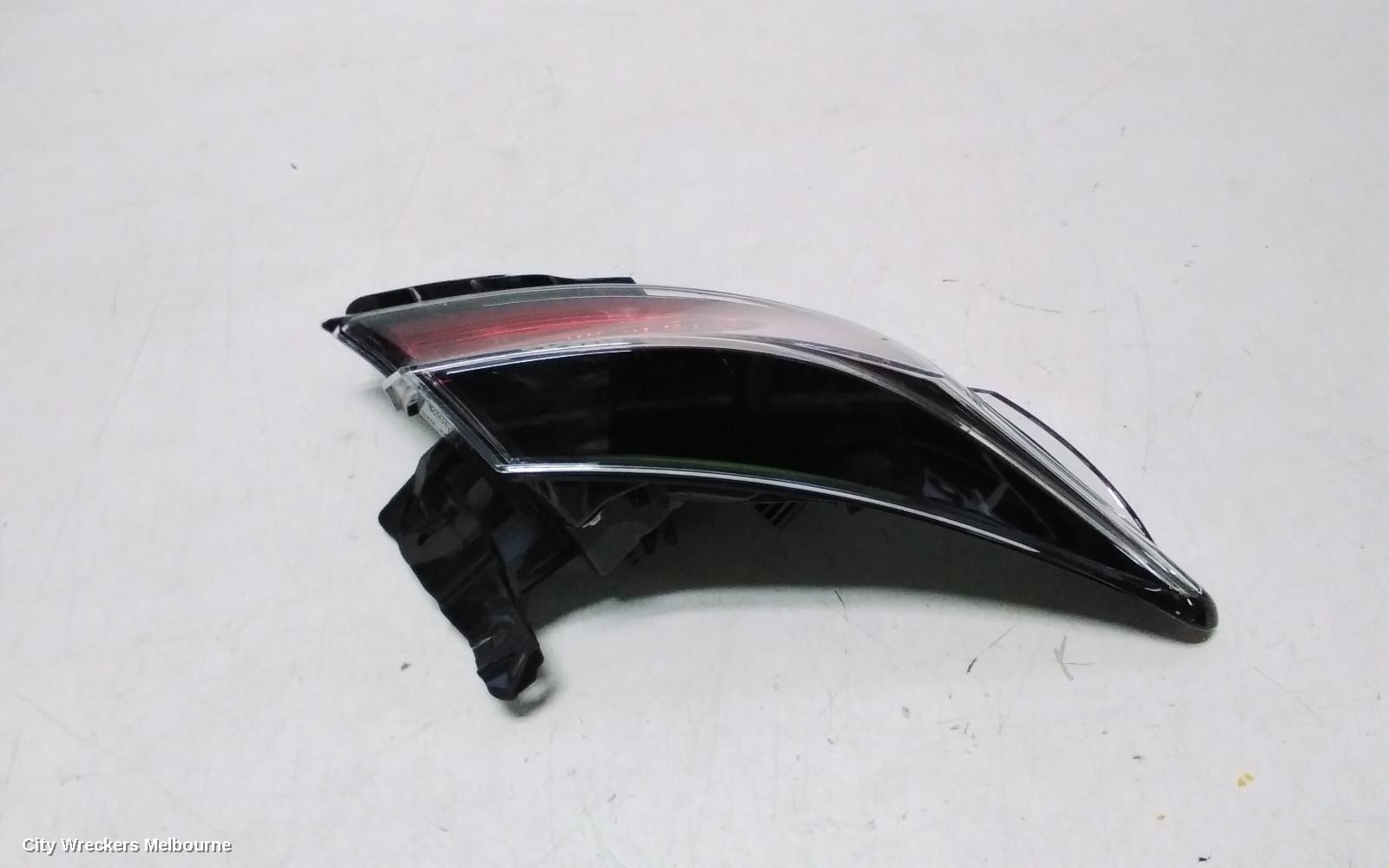 TOYOTA COROLLA LEFT TAILLIGHT, E210, IN BODY, HATCH, 07/2018 - 08/2022