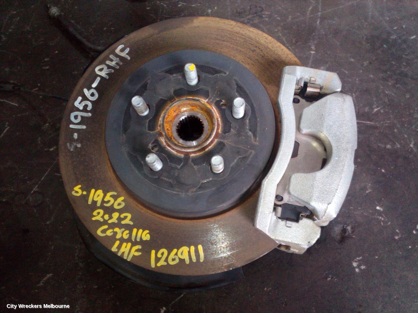 TOYOTA COROLLA RIGHT FRONT HUB ASSEMBLY, E210, 07/2018 ONWARDS