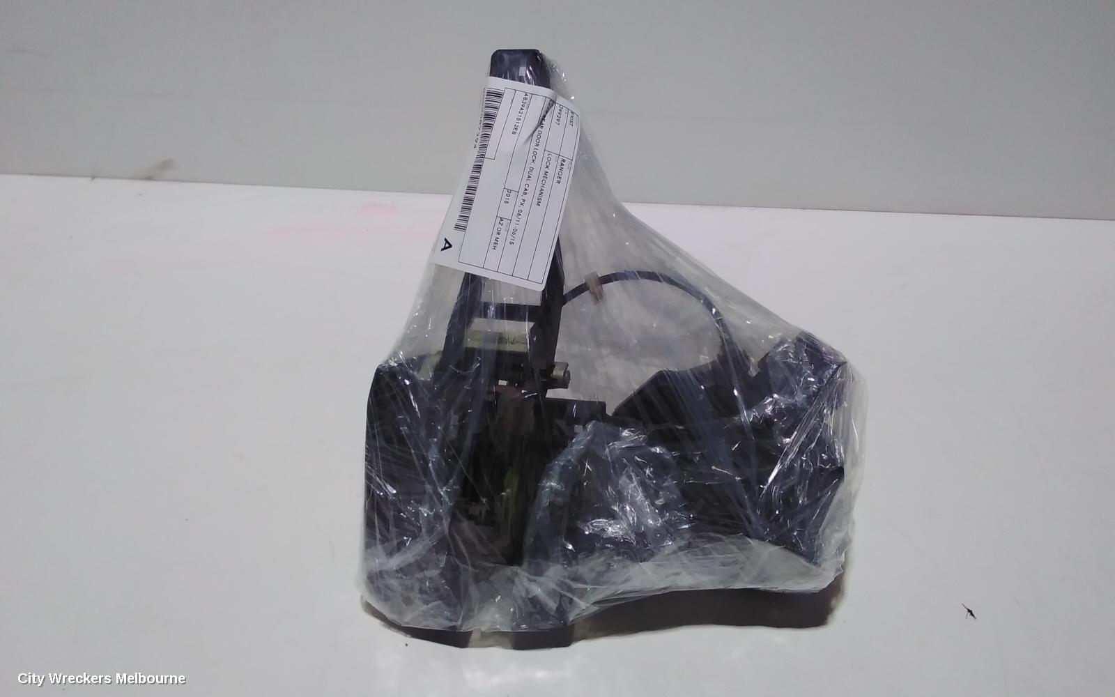 FORD RANGER DOOR/BOOT/GATE LOCK, LEFT REAR DOOR LOCK, DUAL CAB, PX, 06/2011 - 06/2015