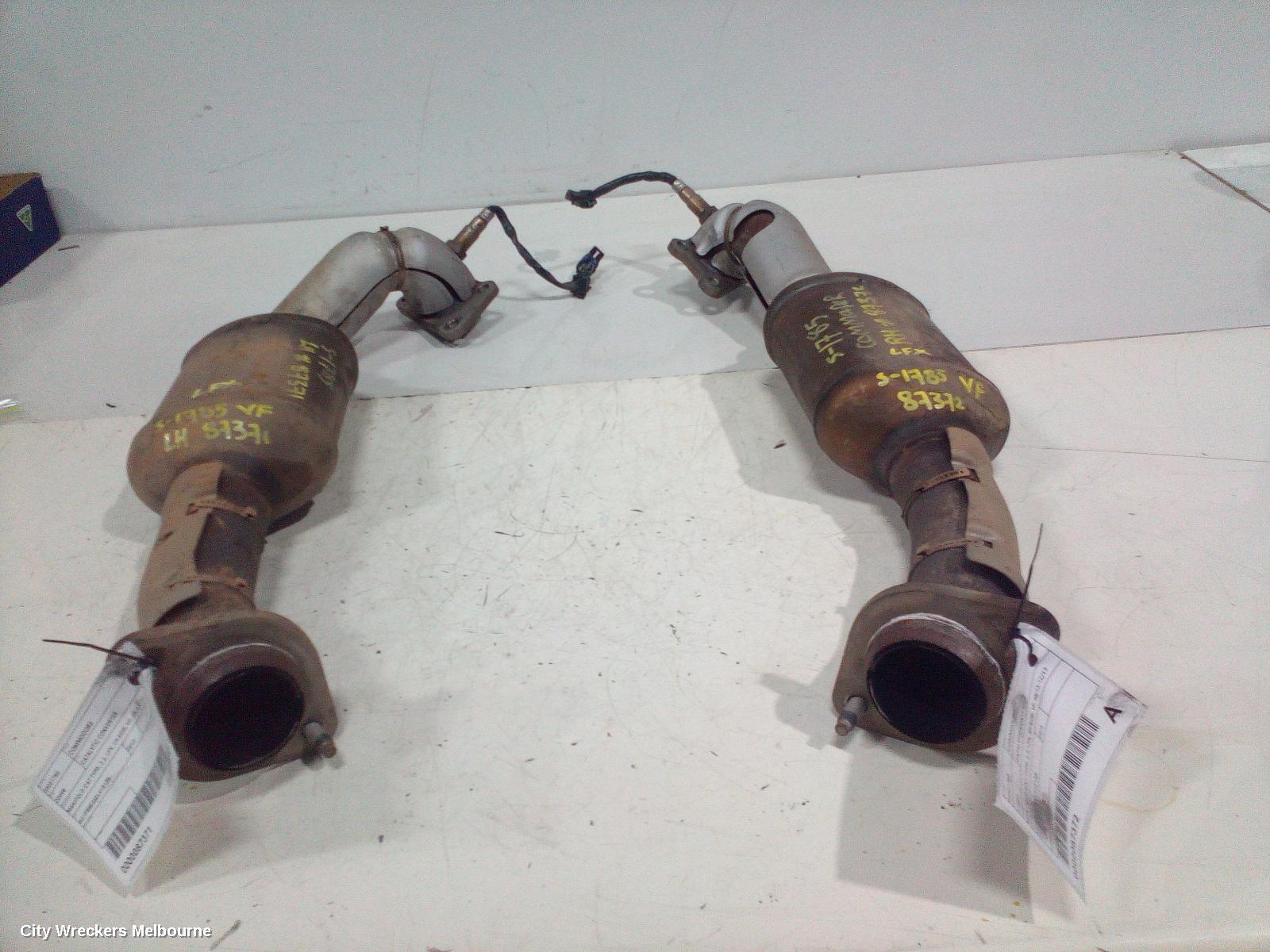 HOLDEN COMMODORE CATALYTIC CONVERTER, MANIFOLD-CAT TYPE, 3.6, LFX, LH SIDE, VF, 05/2013 - 12/2017